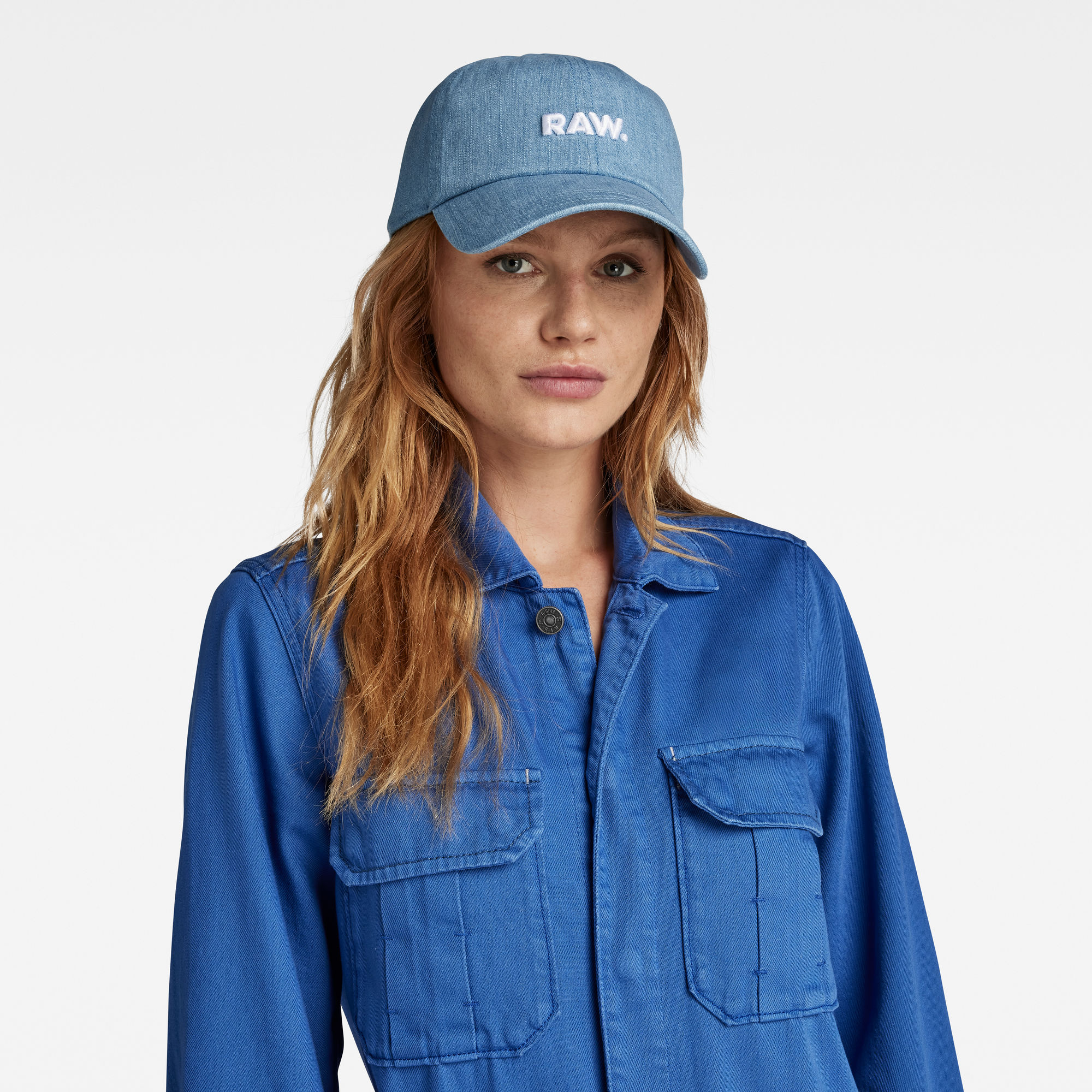 G-Star RAW Painter Overal Jumpsuit Midden blauw Dames