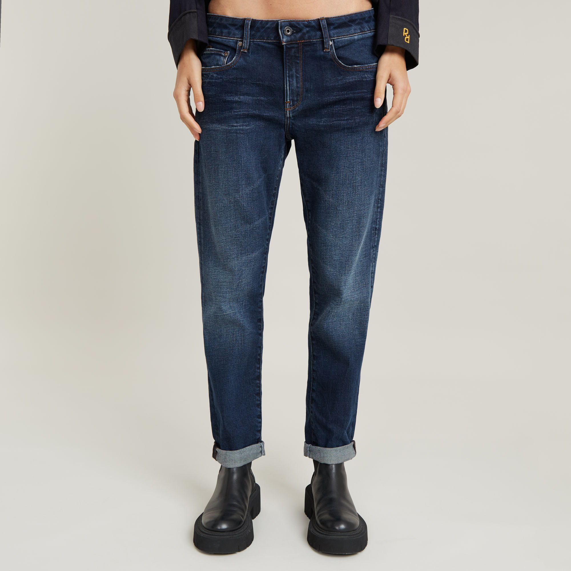 

Kate Boyfriend Jeans - Donkerblauw - Dames