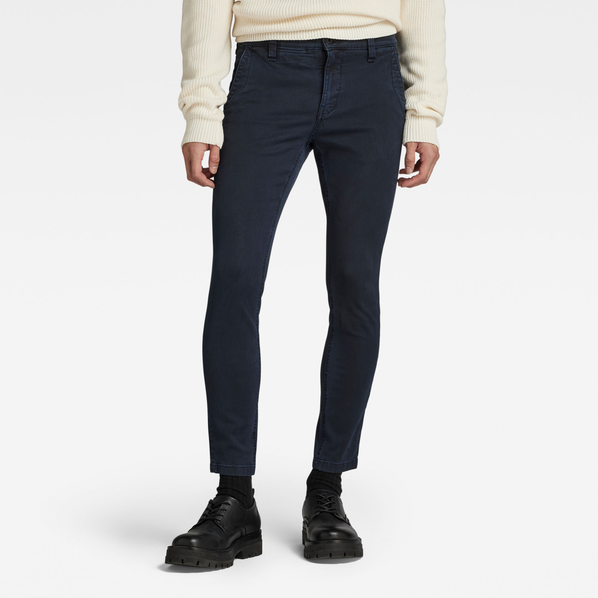 

Skinny Chino - Donkerblauw - Heren