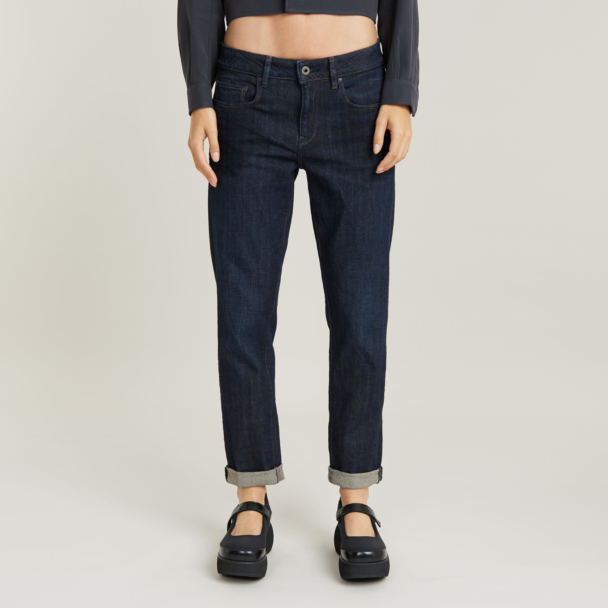 

Kate Boyfriend Jeans - Dark blue - Women