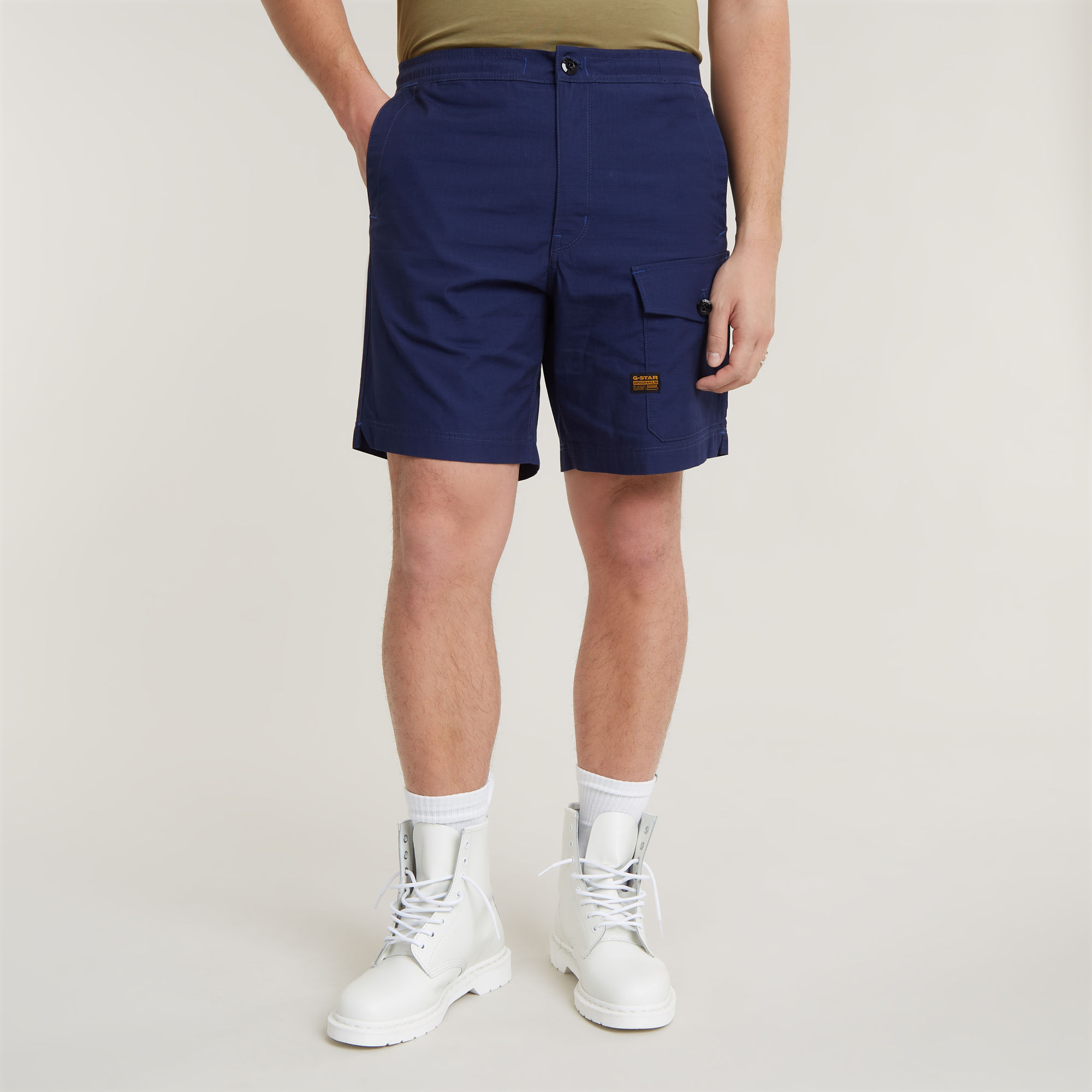 

Sport Trainer Shorts - Dark blue - Men