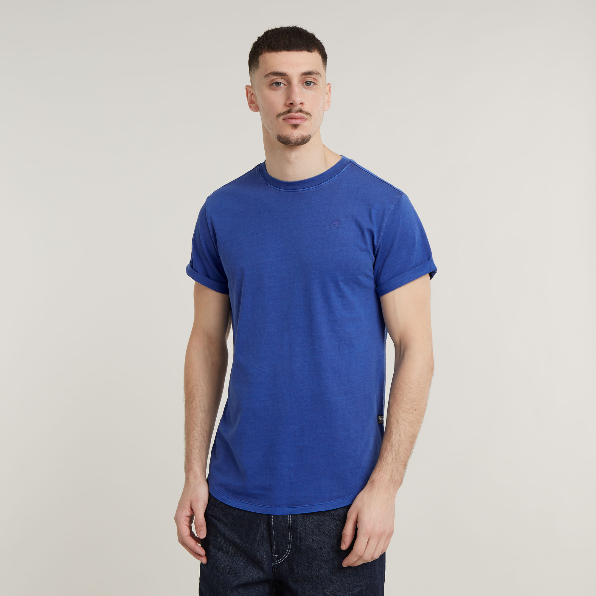 G-Star RAW Lash T-Shirt Midden blauw Heren