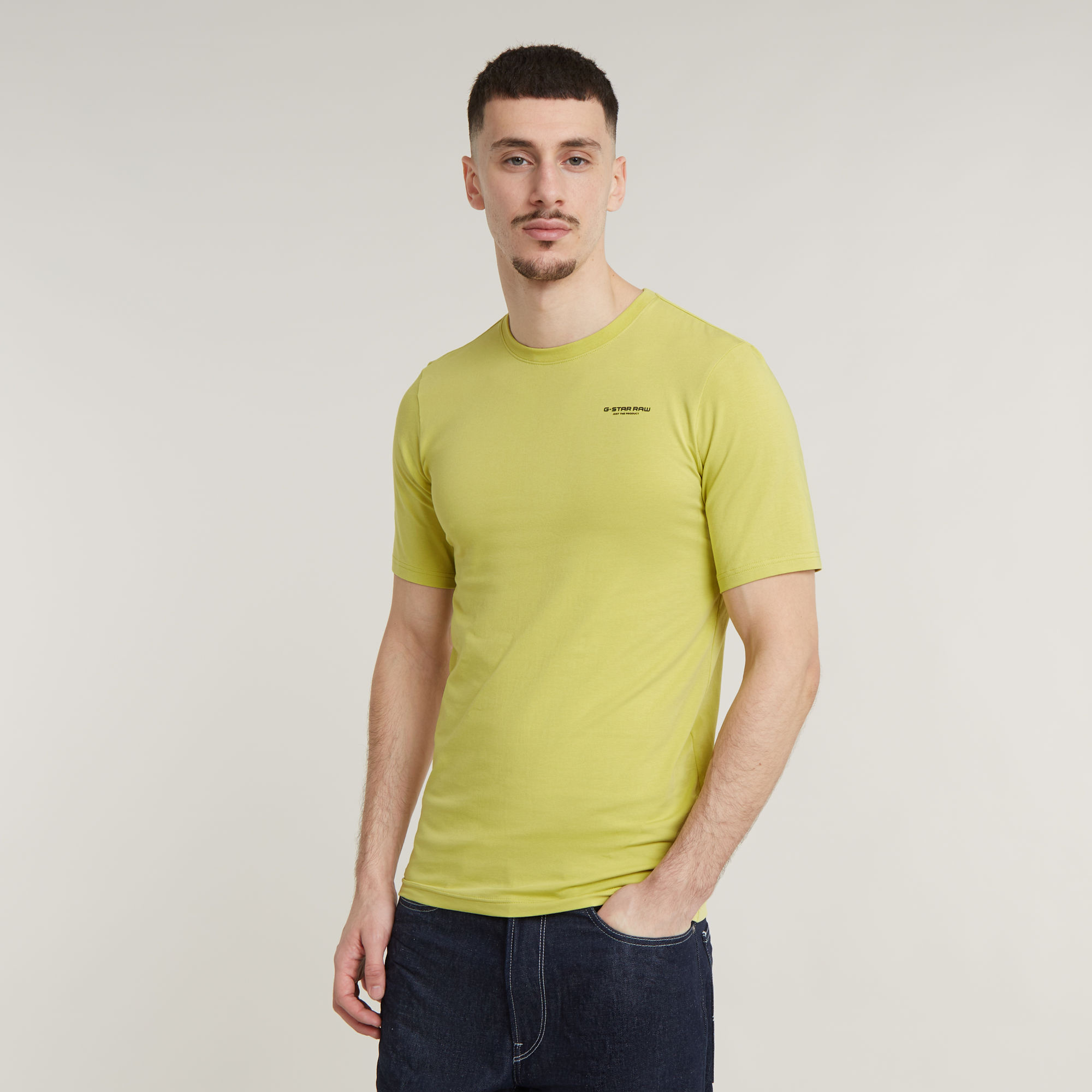 

Slim Base T-Shirt - Green - Men