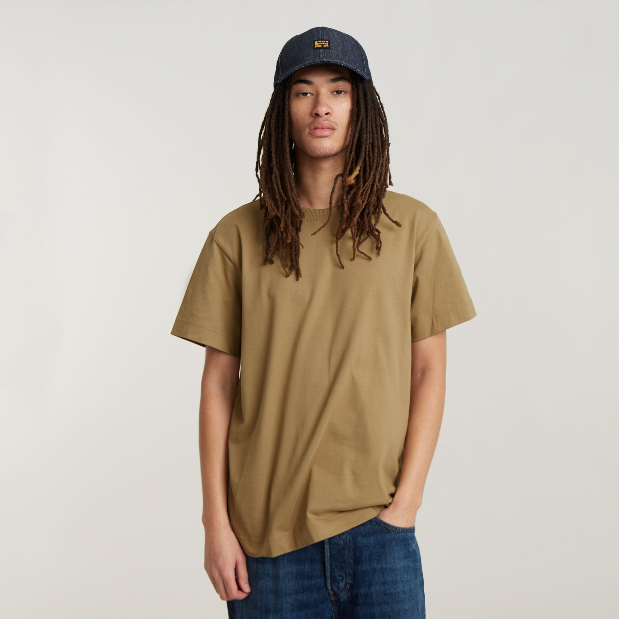 G-Star RAW Essential Loose T-Shirt - Beige - Heren