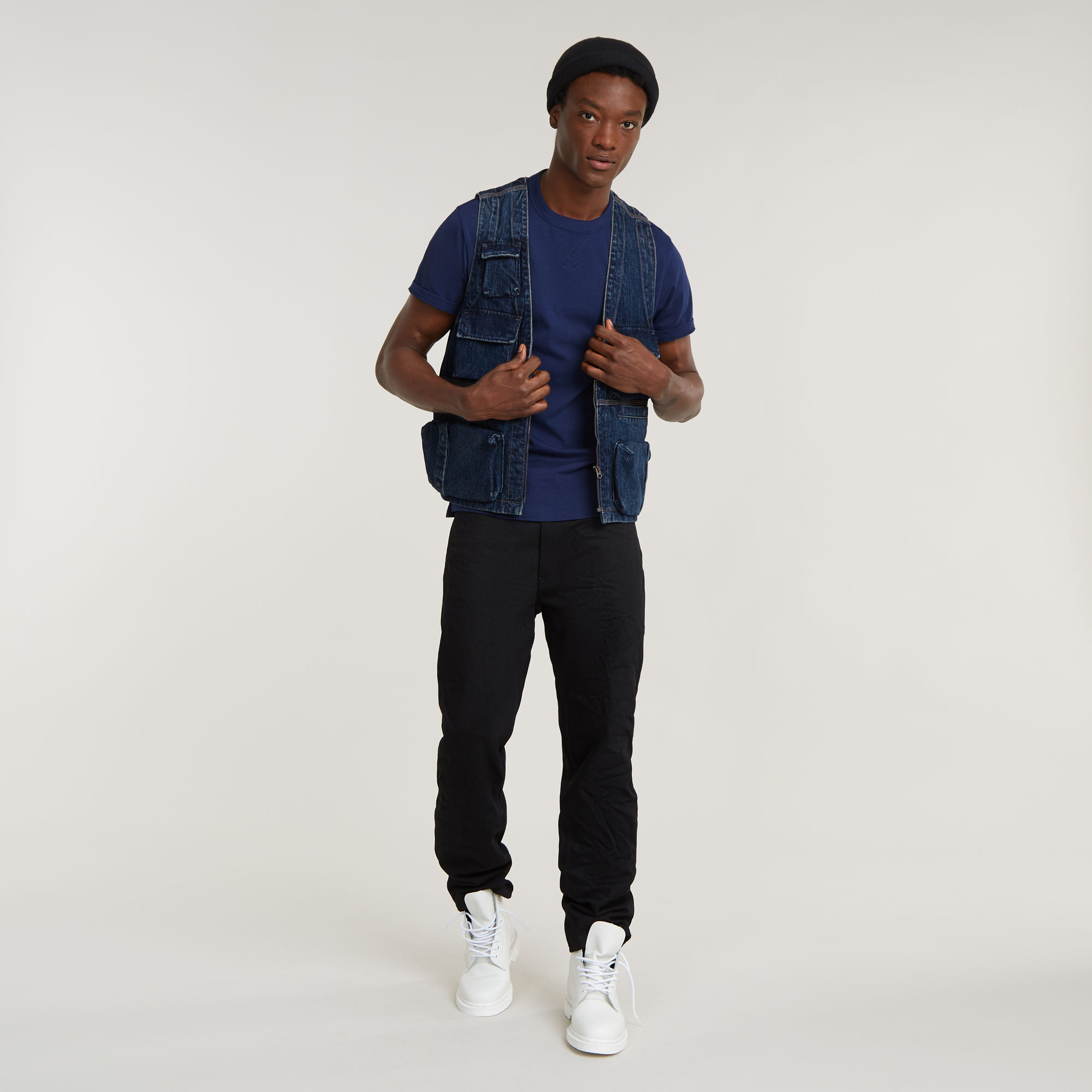 G-Star RAW Nifous T-Shirt Donkerblauw Heren
