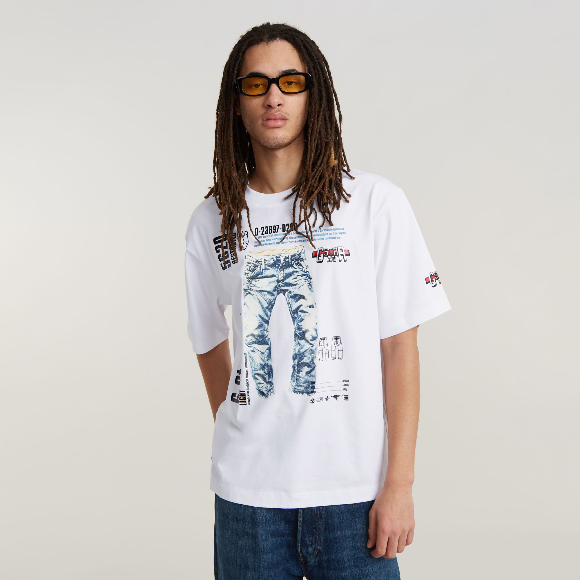 G-Star RAW Modelkit Print Boxy T-Shirt - Anders - Heren