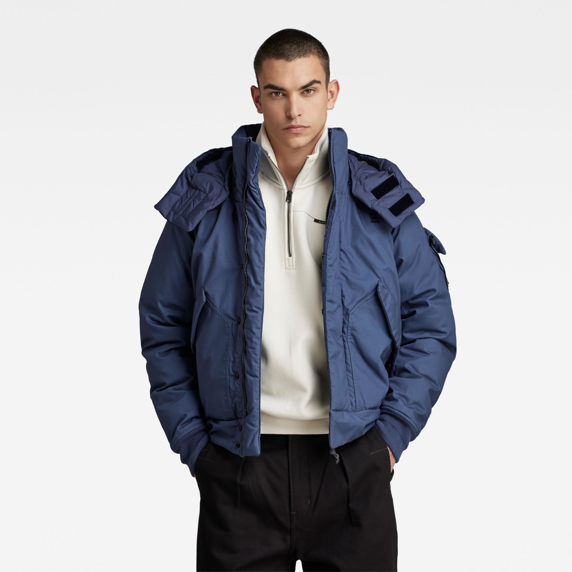 

Flight Bomber Puffer - Mittelblau - Herren