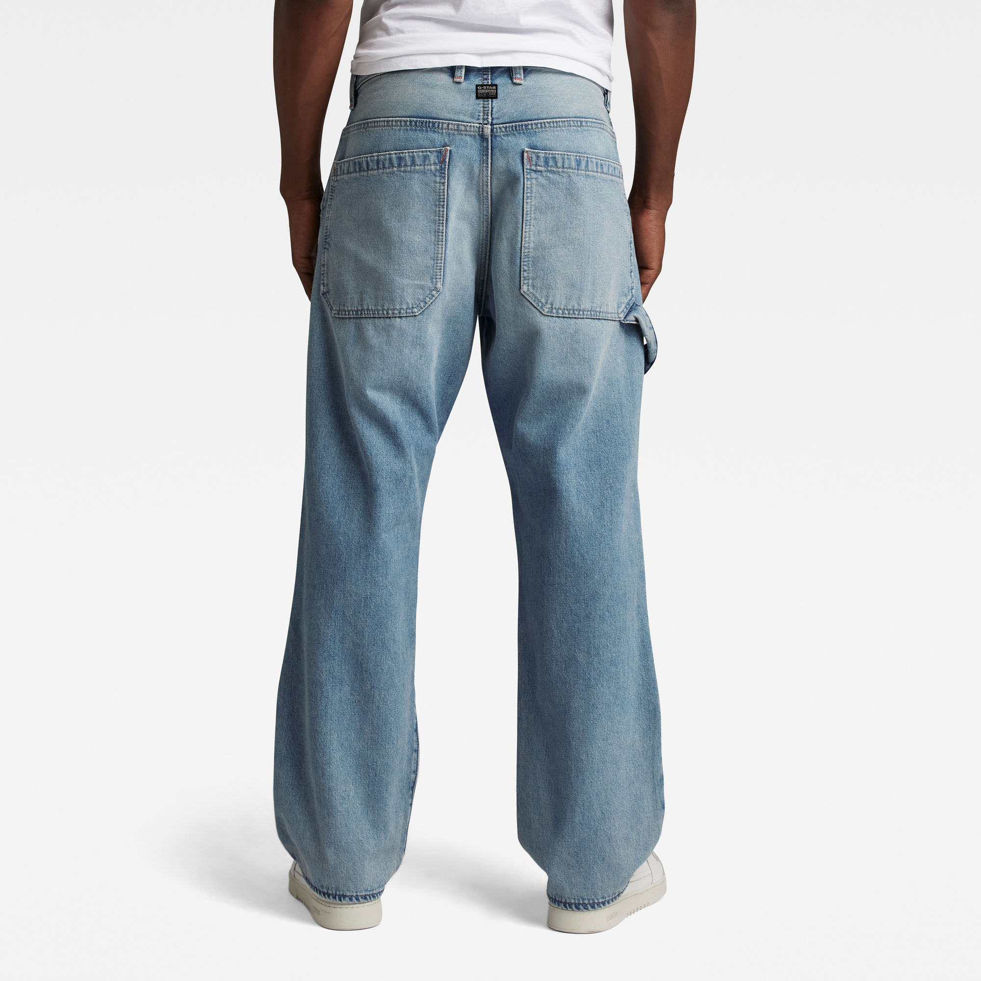 G-Star RAW Carpenter 3D Loose Jeans Lichtblauw Heren