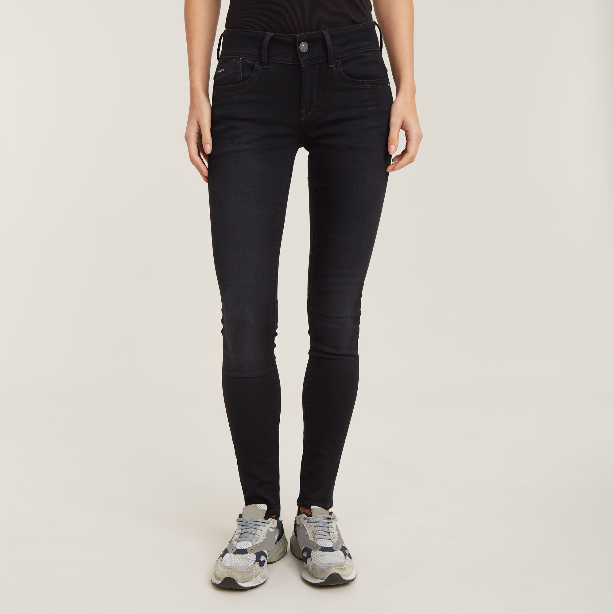 Lynn Skinny Jeans - Schwarz - Damen