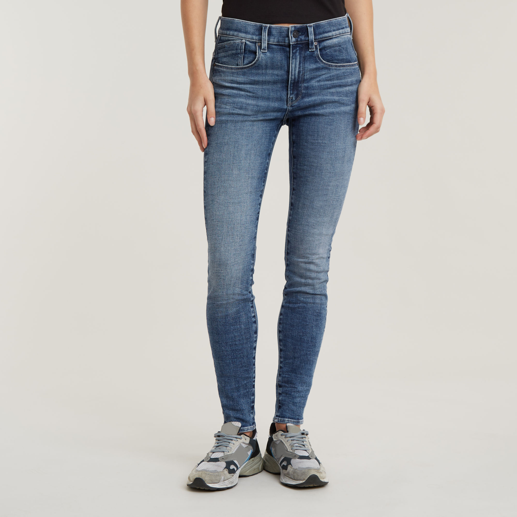 

Lhana Skinny Jeans - Medium blue - Women