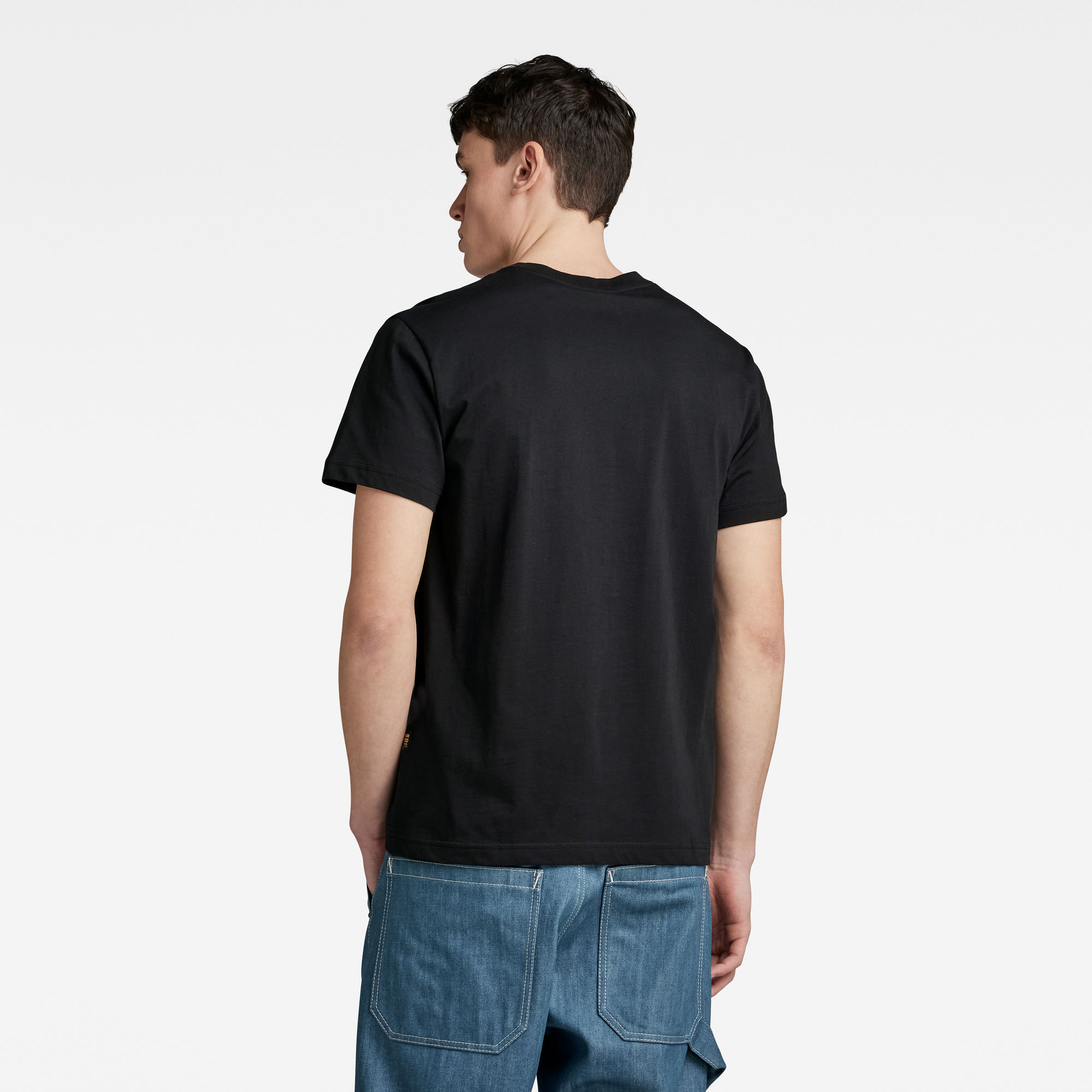 G-Star RAW 3D Dotted Graphic T-Shirt Zwart Heren
