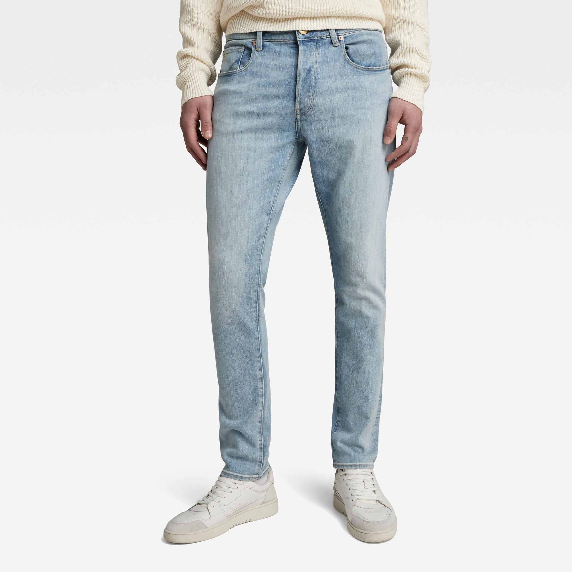 

3301 Slim Jeans - Hellblau - Herren