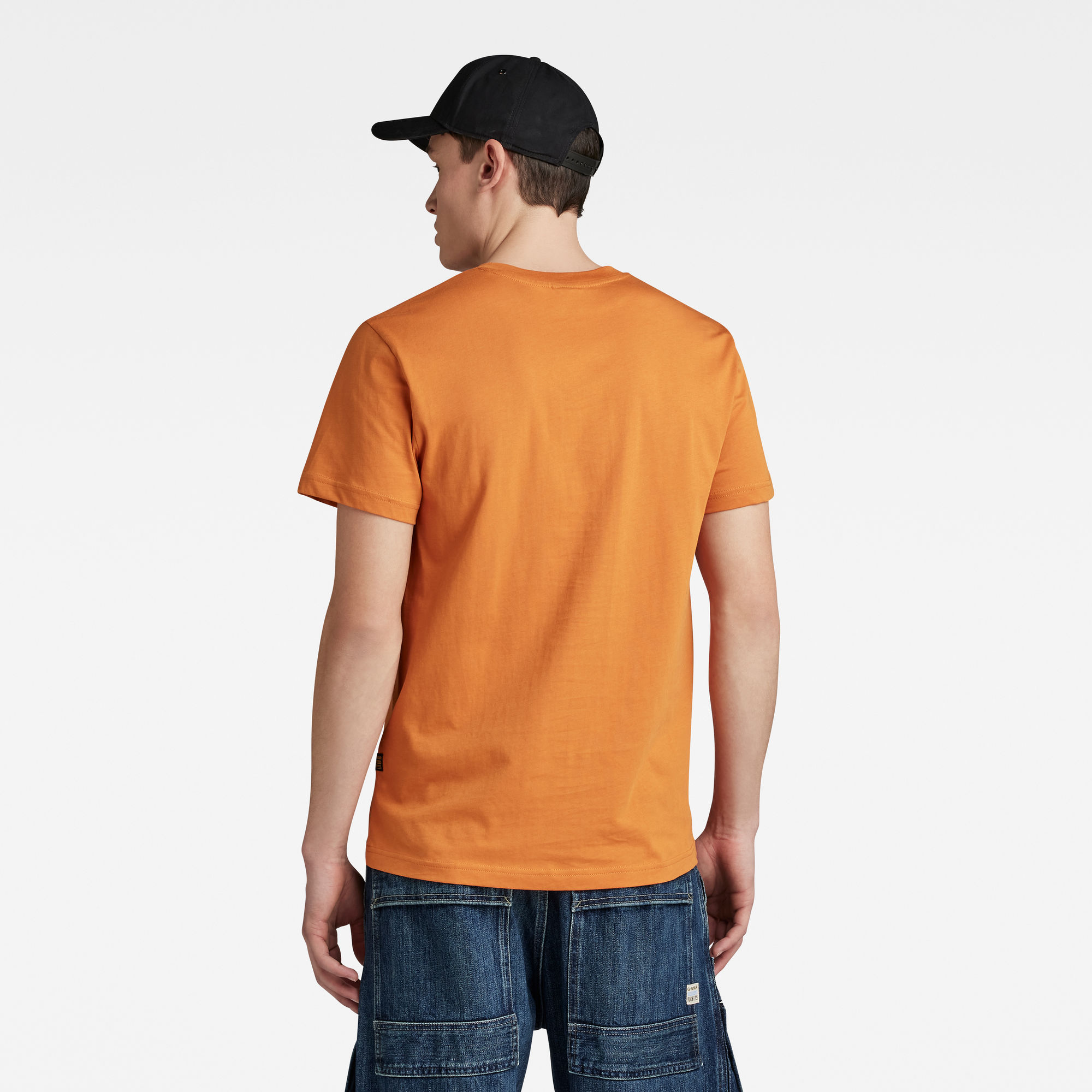 G-Star RAW Camo Box Graphic T-Shirt Oranje Heren
