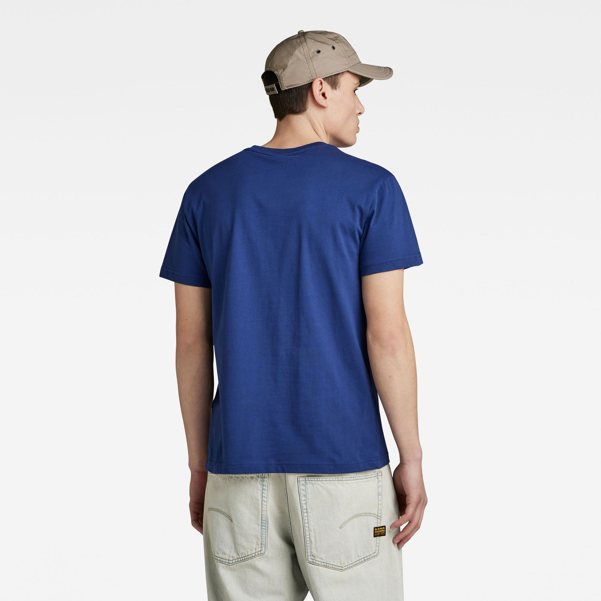 G-Star RAW Camo Box Graphic T-Shirt Midden blauw Heren