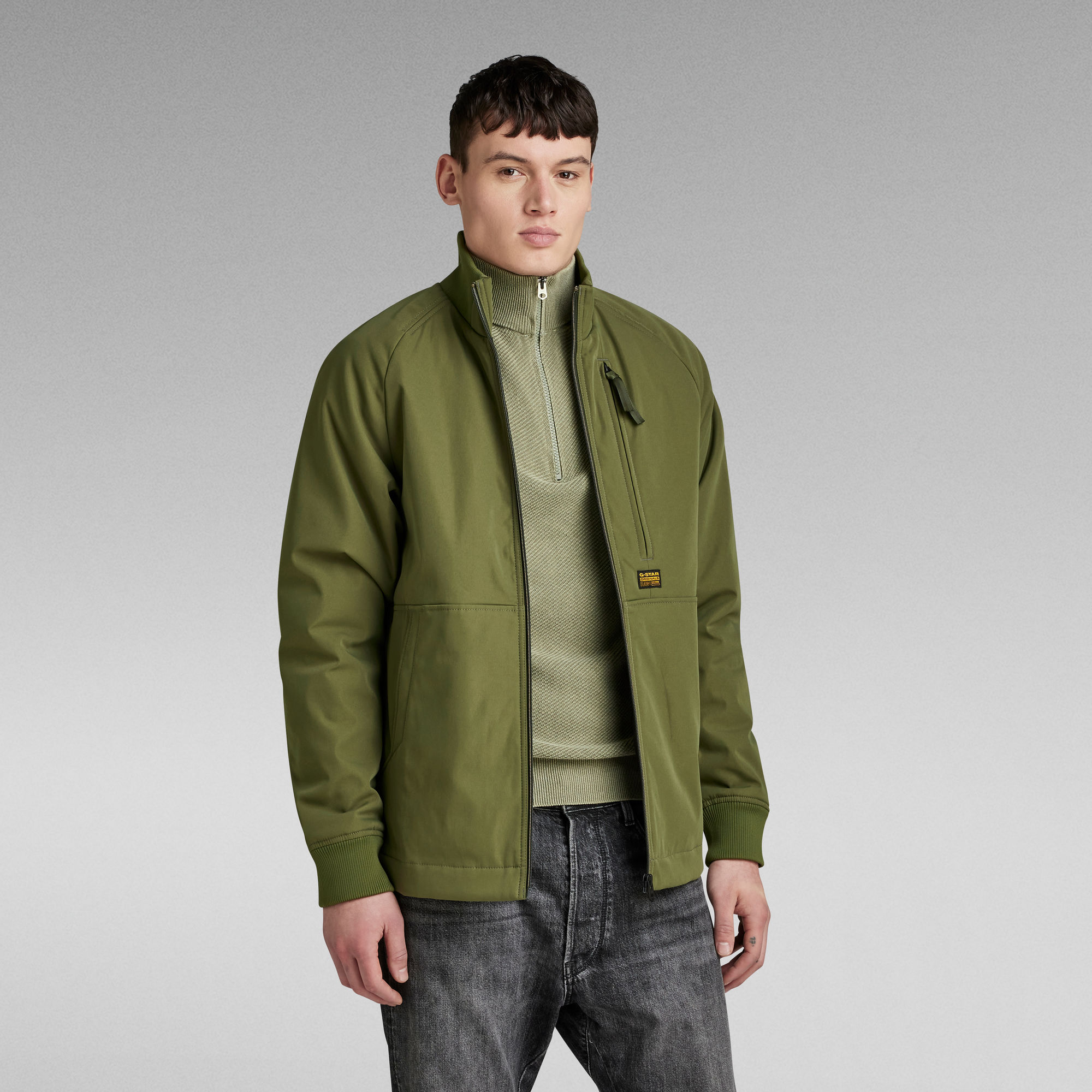 

Track Overshirt - Green - Men