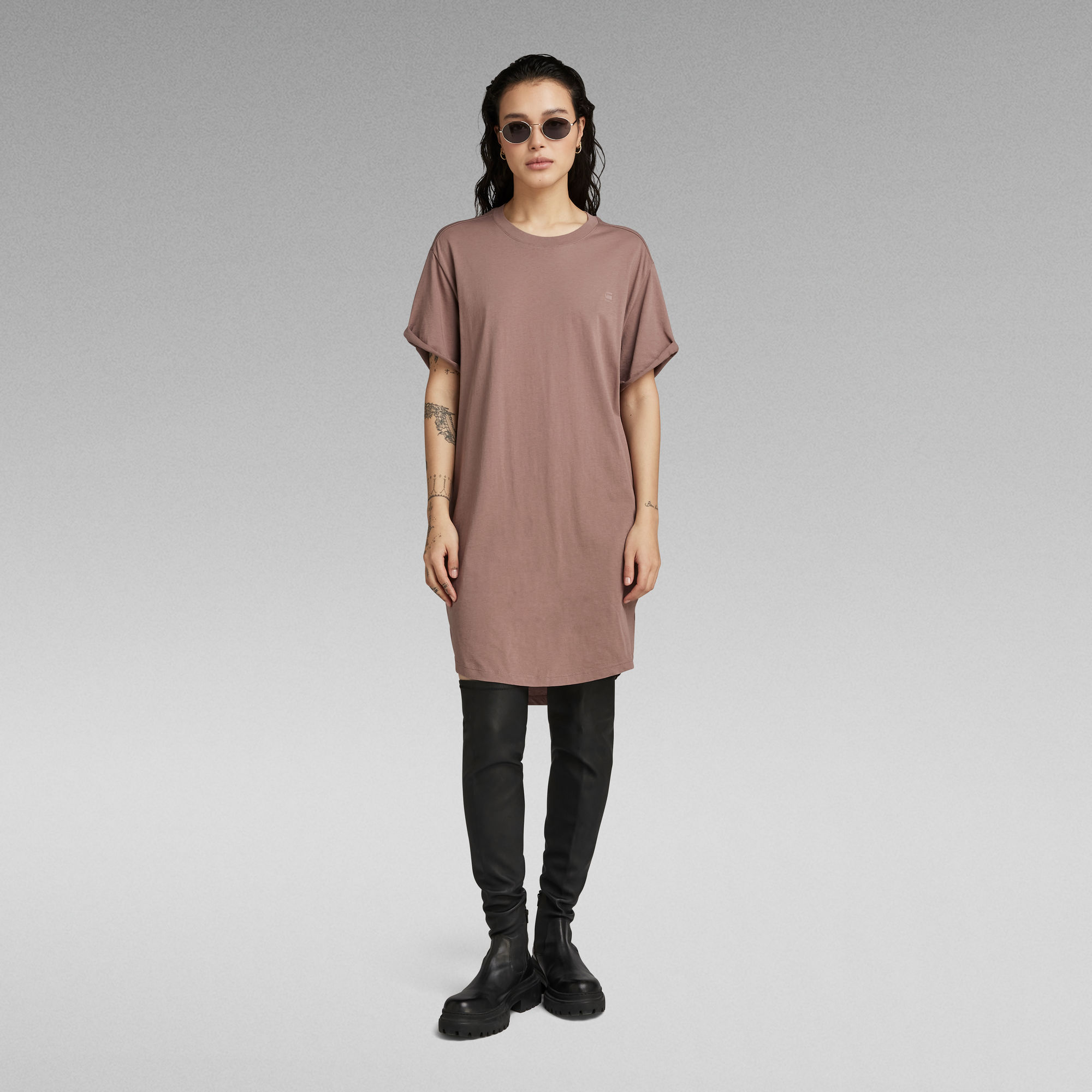 

Lash Fem Loose Dress - Brown - Women