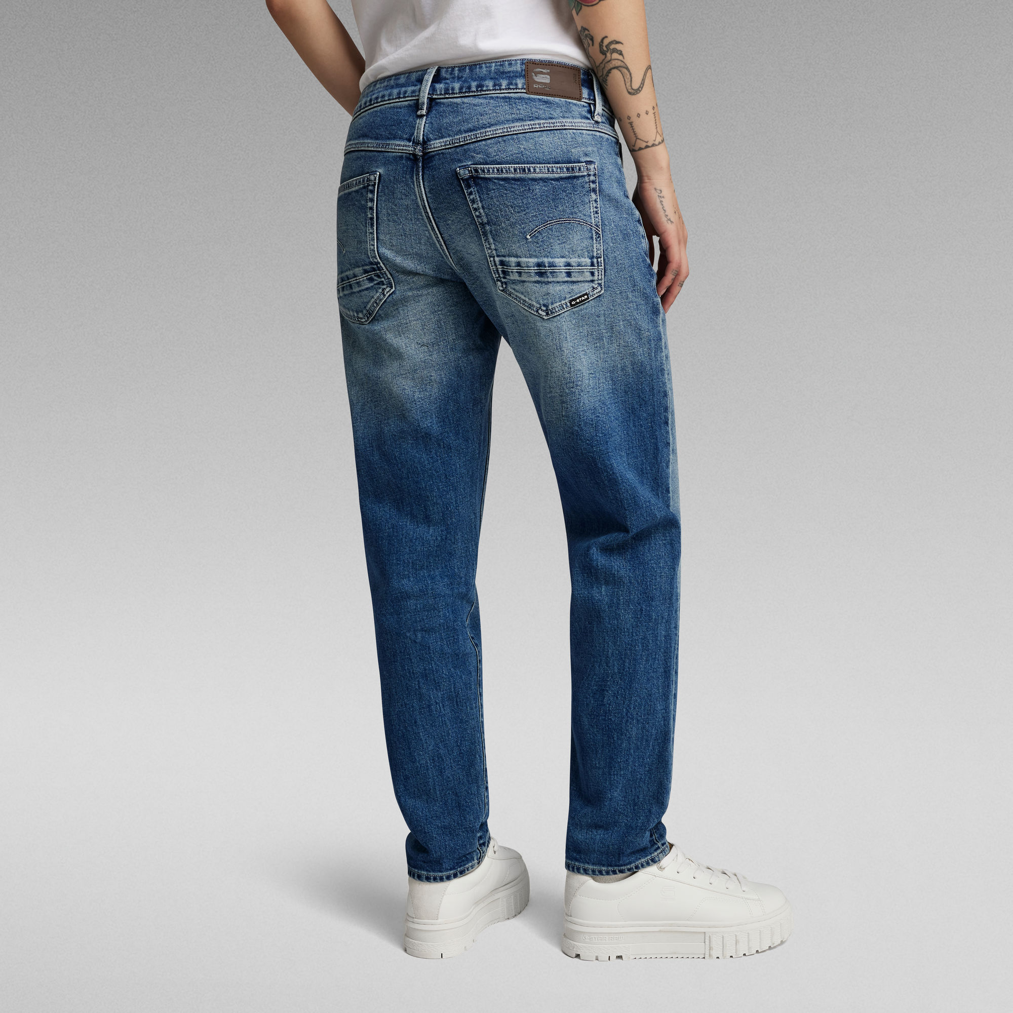 G-Star RAW Kate Boyfriend Jeans Midden blauw Dames