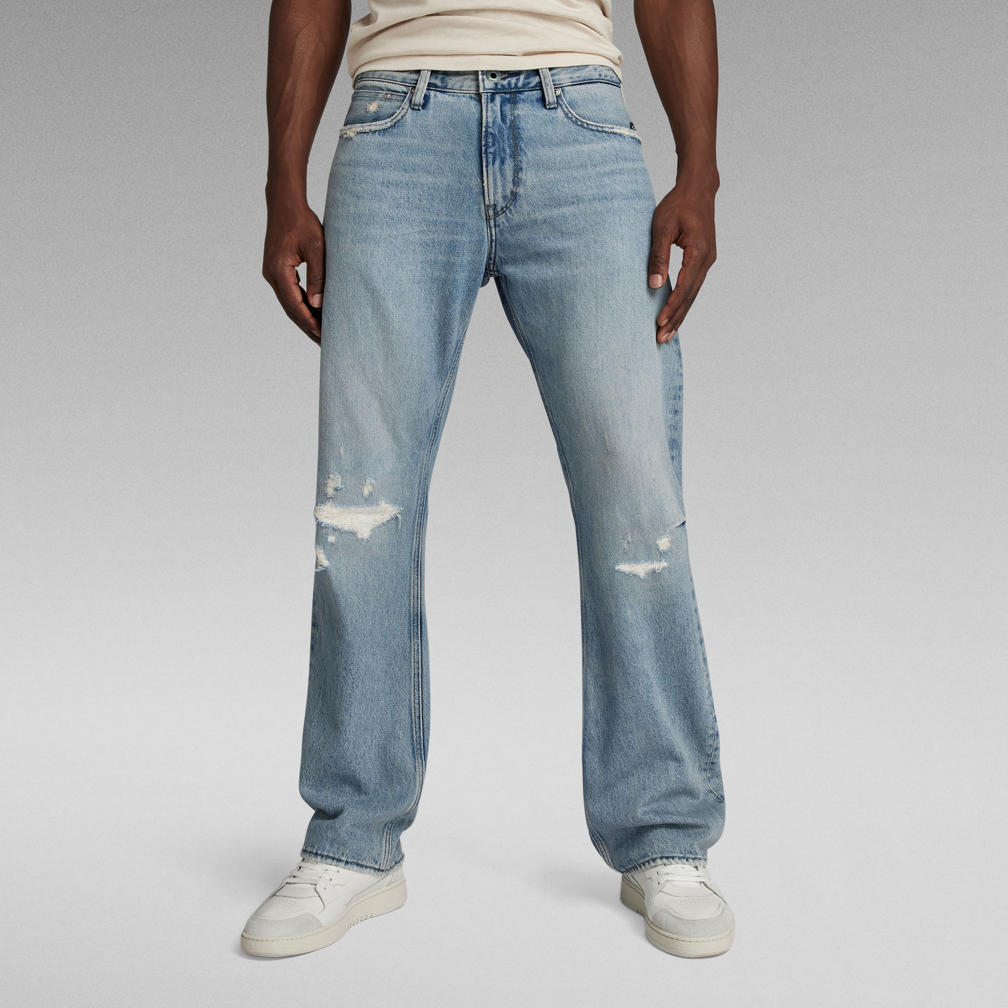 G-Star Raw Bootcut fit jeans met labelpatch model 'Lenney'
