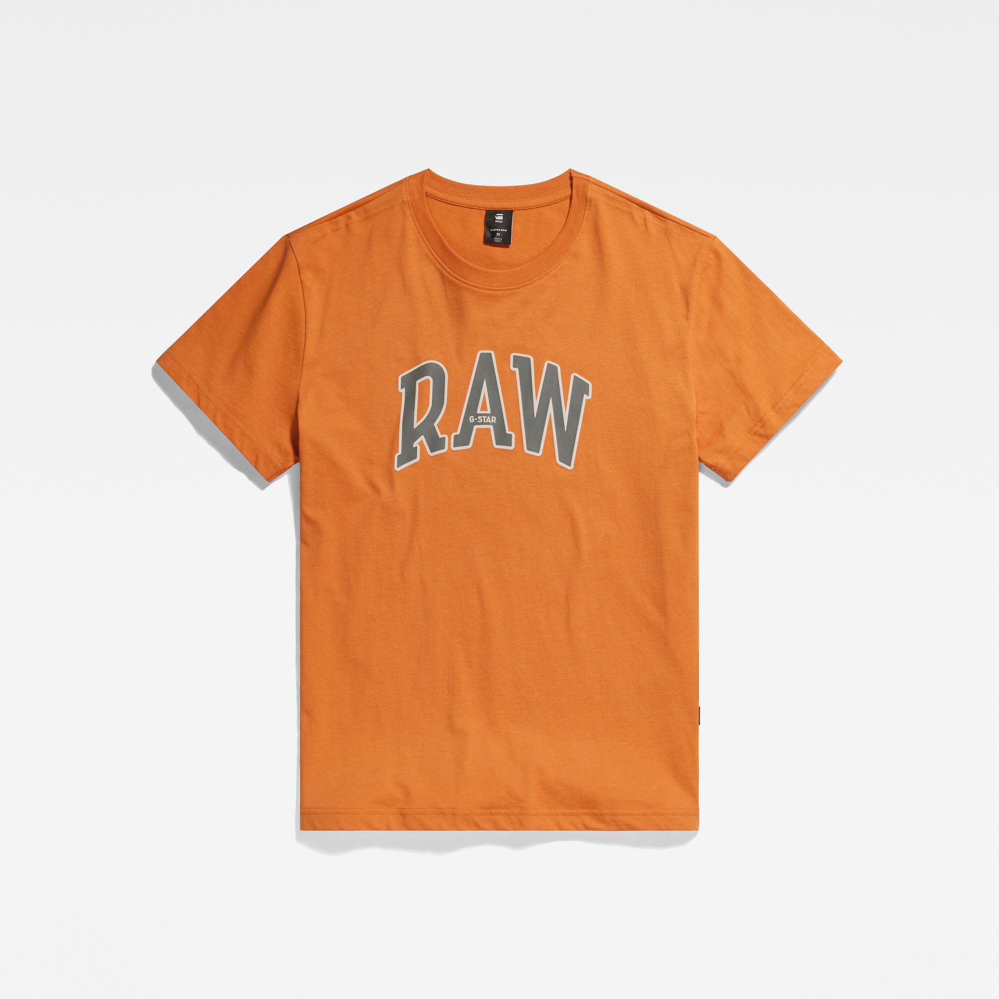 G-Star RAW Puff RAW Graphic T-Shirt Oranje Heren