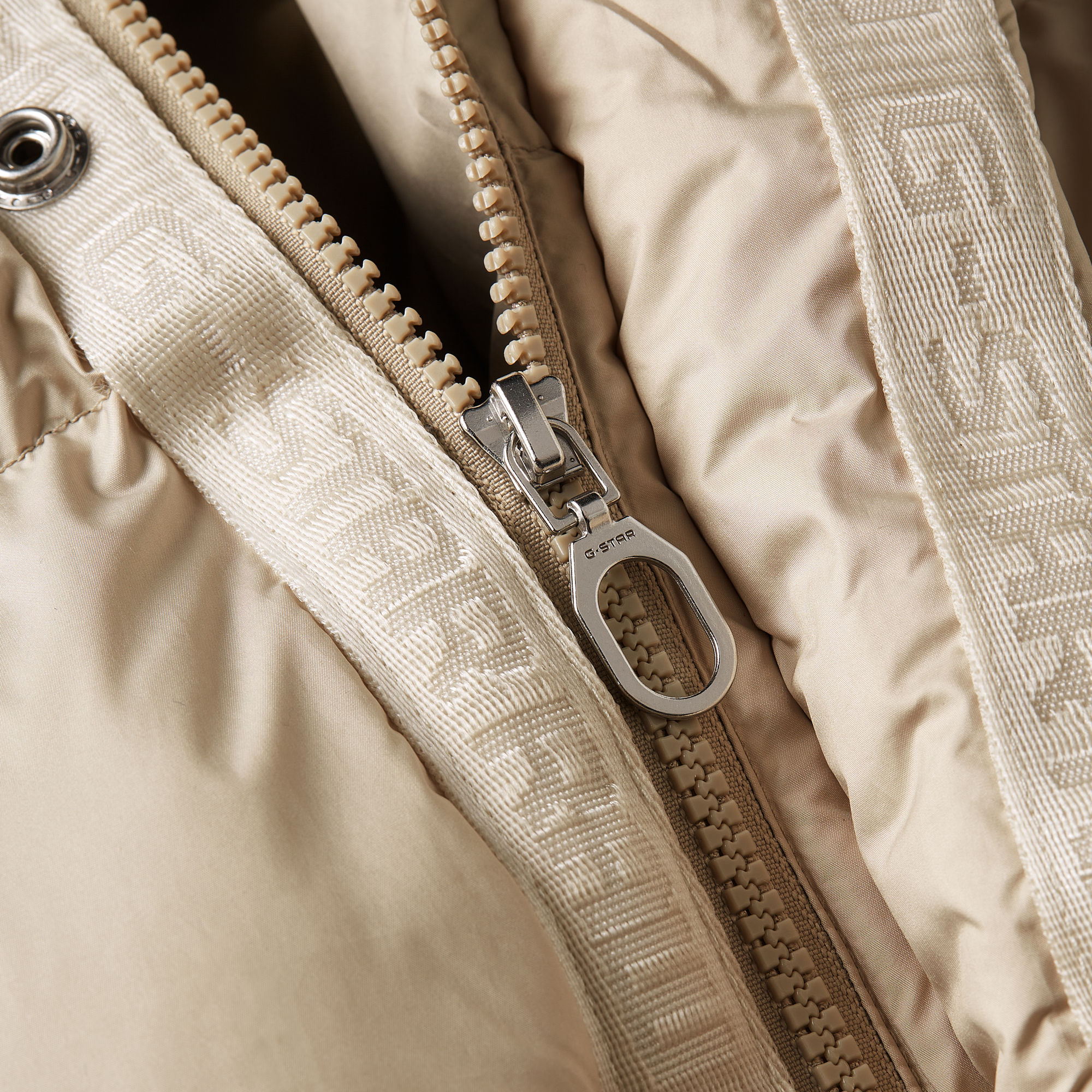 G-Star RAW Whistler Parka Puffer Beige Dames