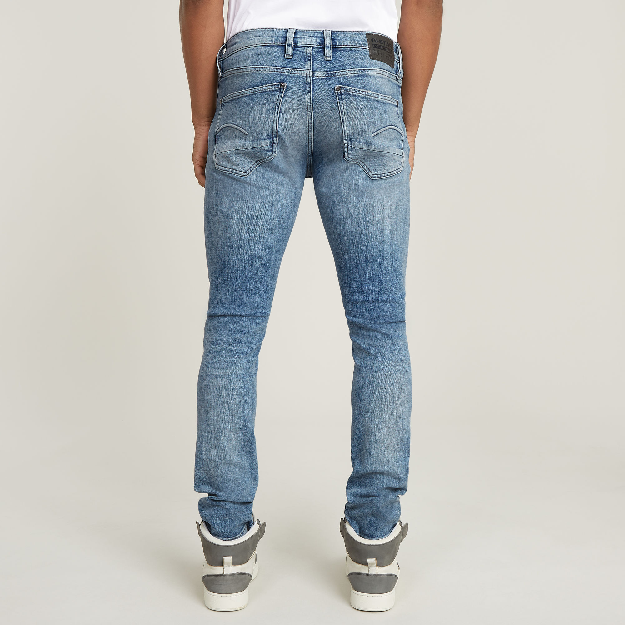 G-Star RAW Revend FWD Skinny Jeans Lichtblauw Heren