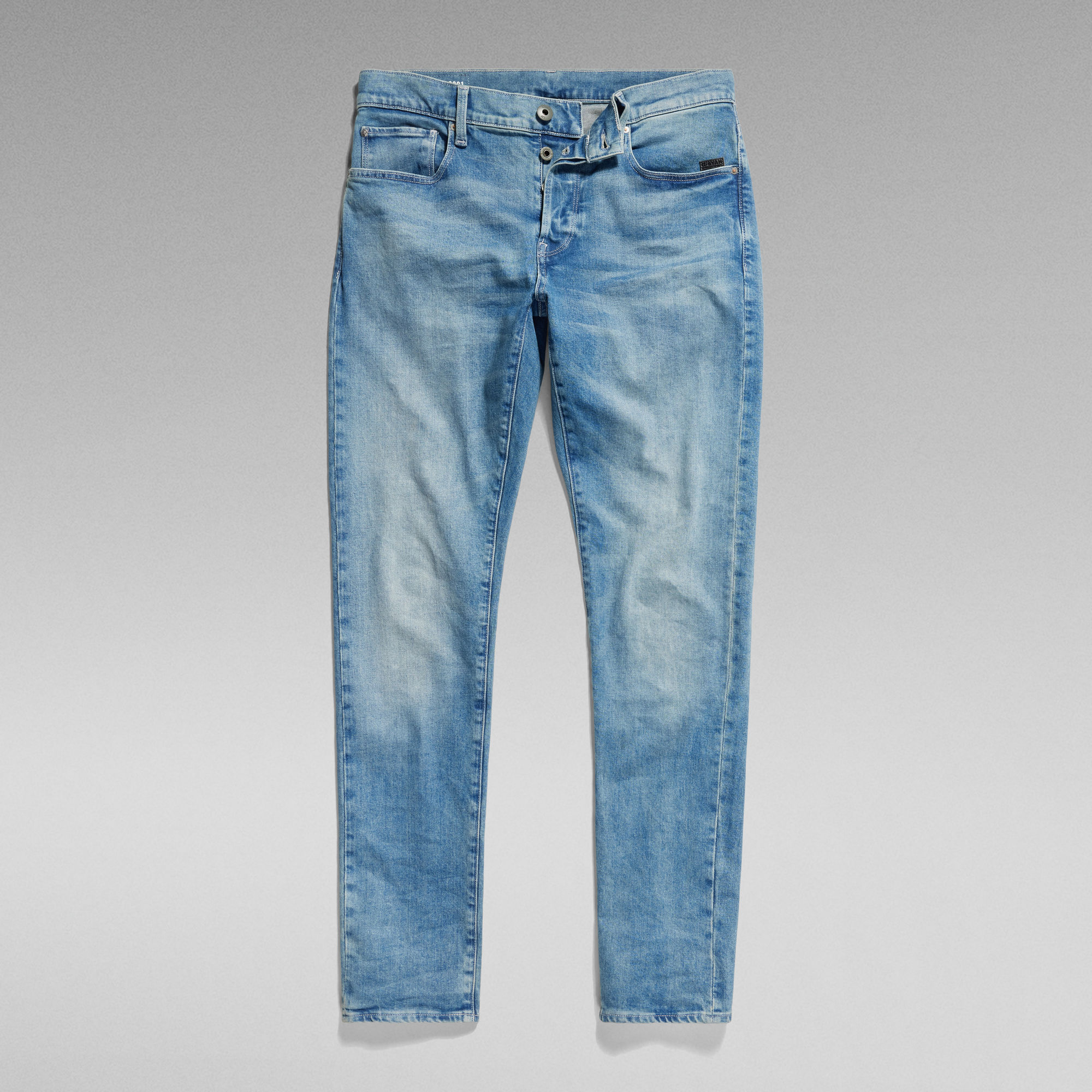 G-Star RAW 3301 Slim Jeans Midden blauw Heren