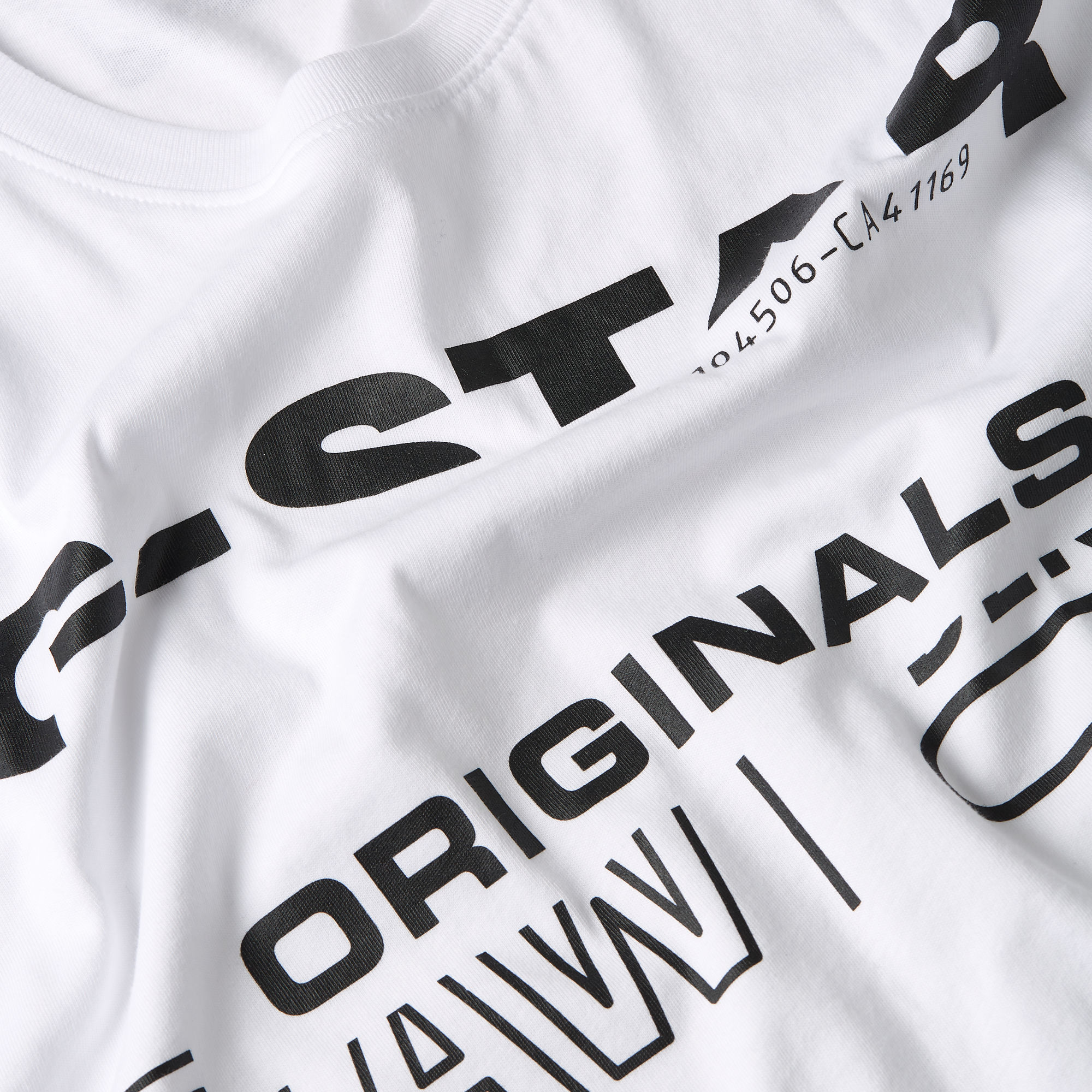 G-Star RAW Originals T-Shirt Wit Heren