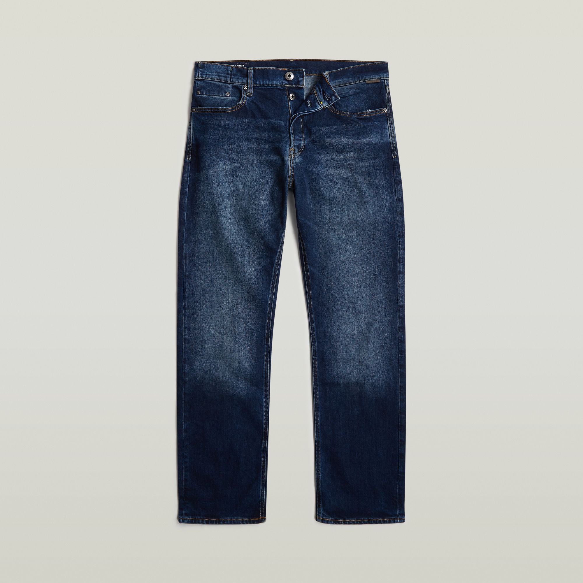 G-Star RAW Dakota Regular Straight Jeans Donkerblauw Heren