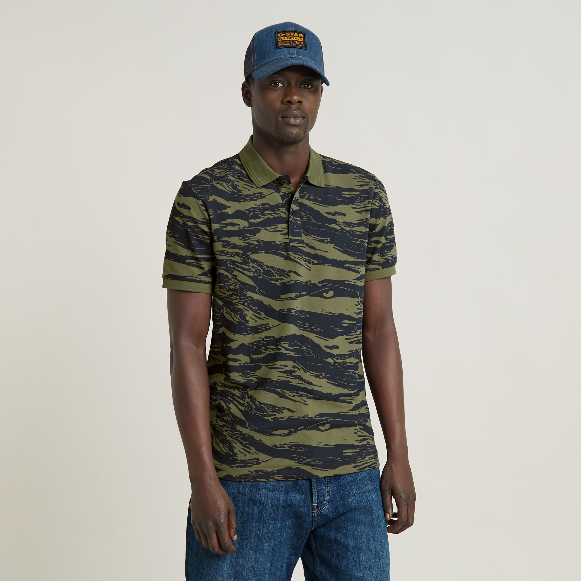 

Dunda Slim Allover Polo - Multi color - Men