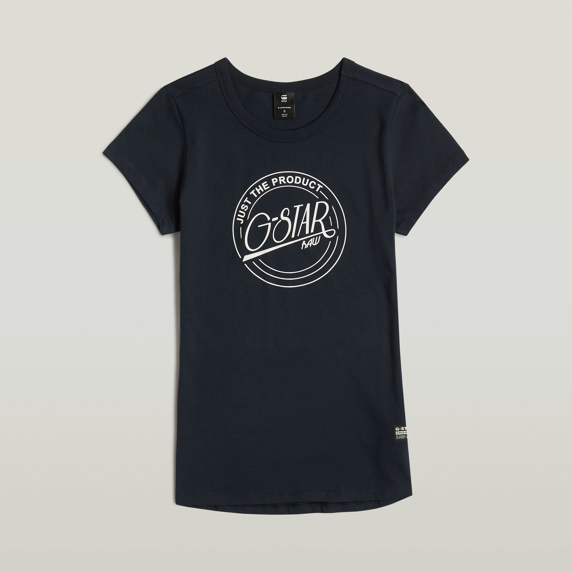 G-Star RAW Large Logo Top Donkerblauw Dames