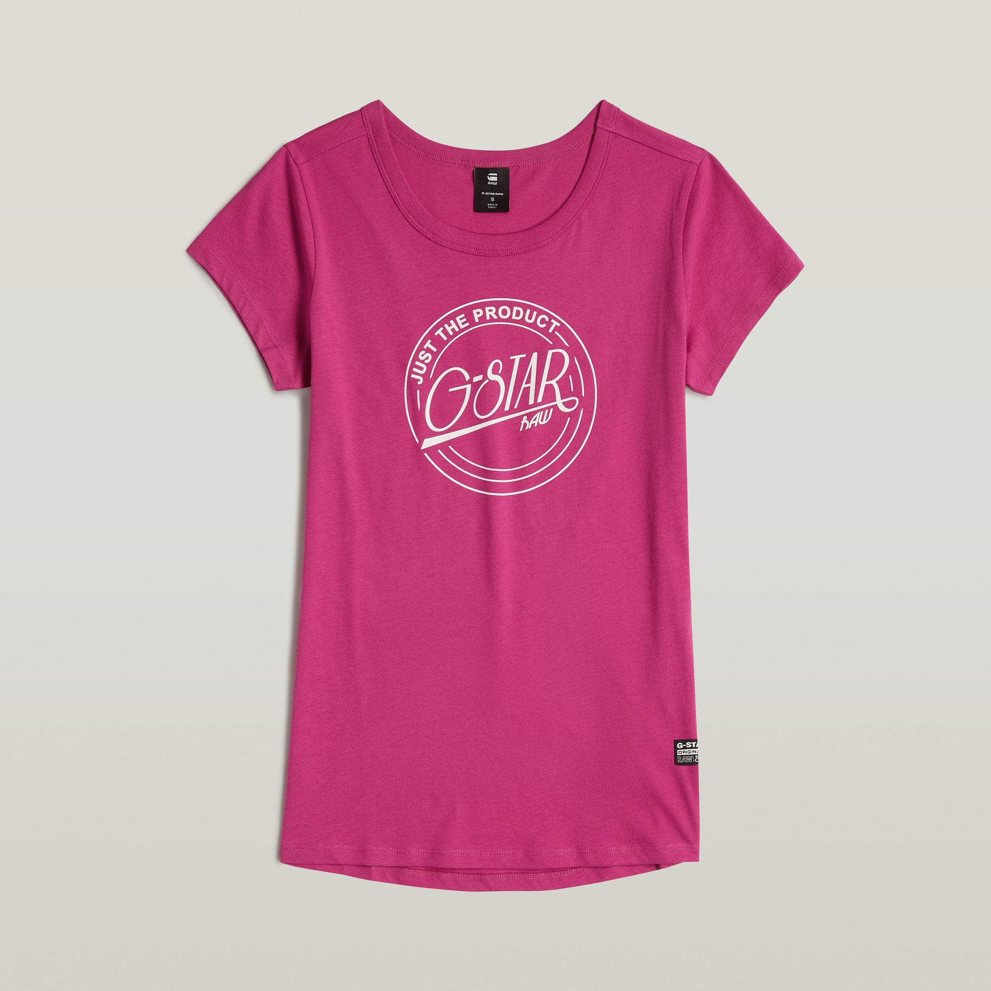 G-Star RAW Large Logo Top Roze Dames
