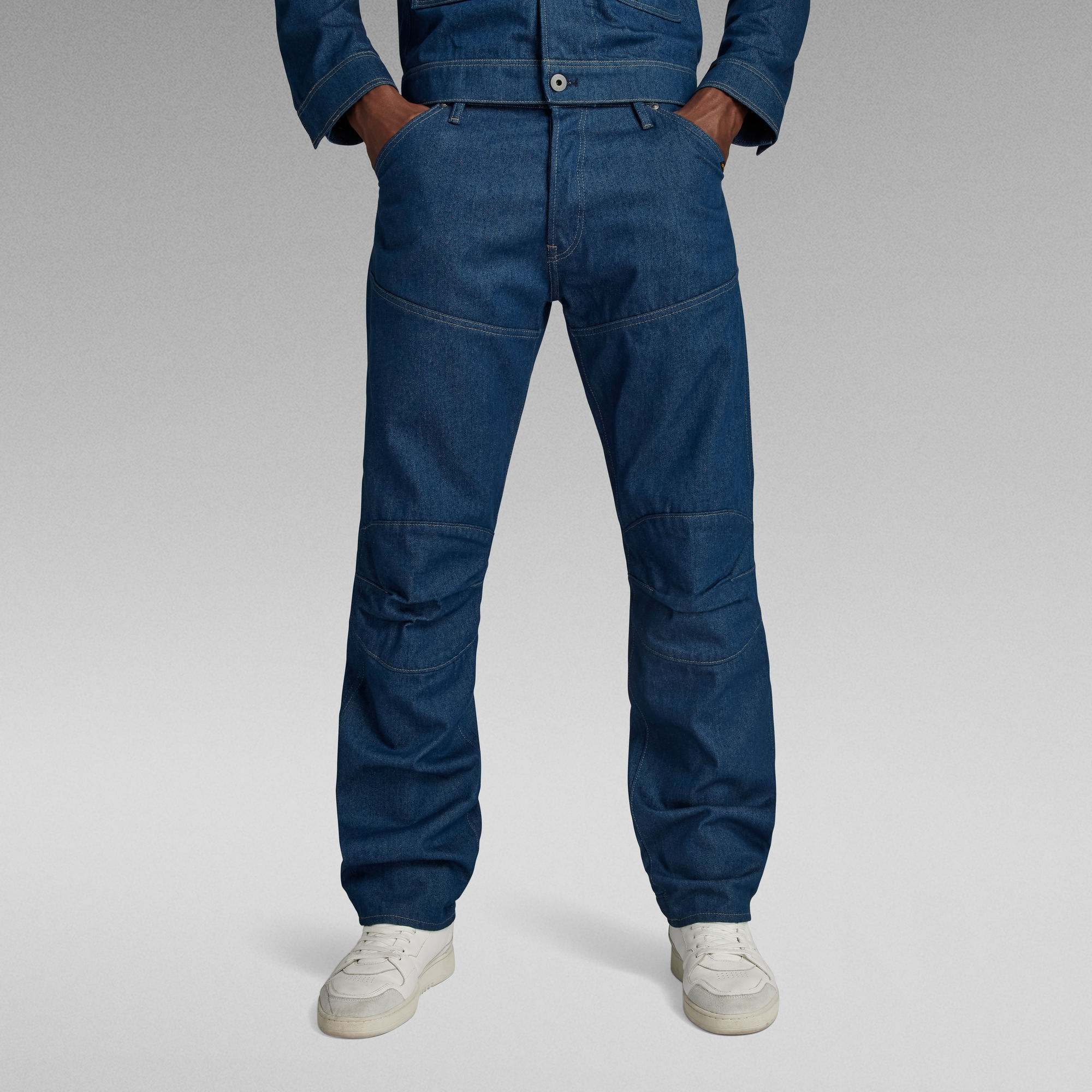 G-Star RAW 5620 G-Star Elwood 3D Regular Jeans Donkerblauw Heren