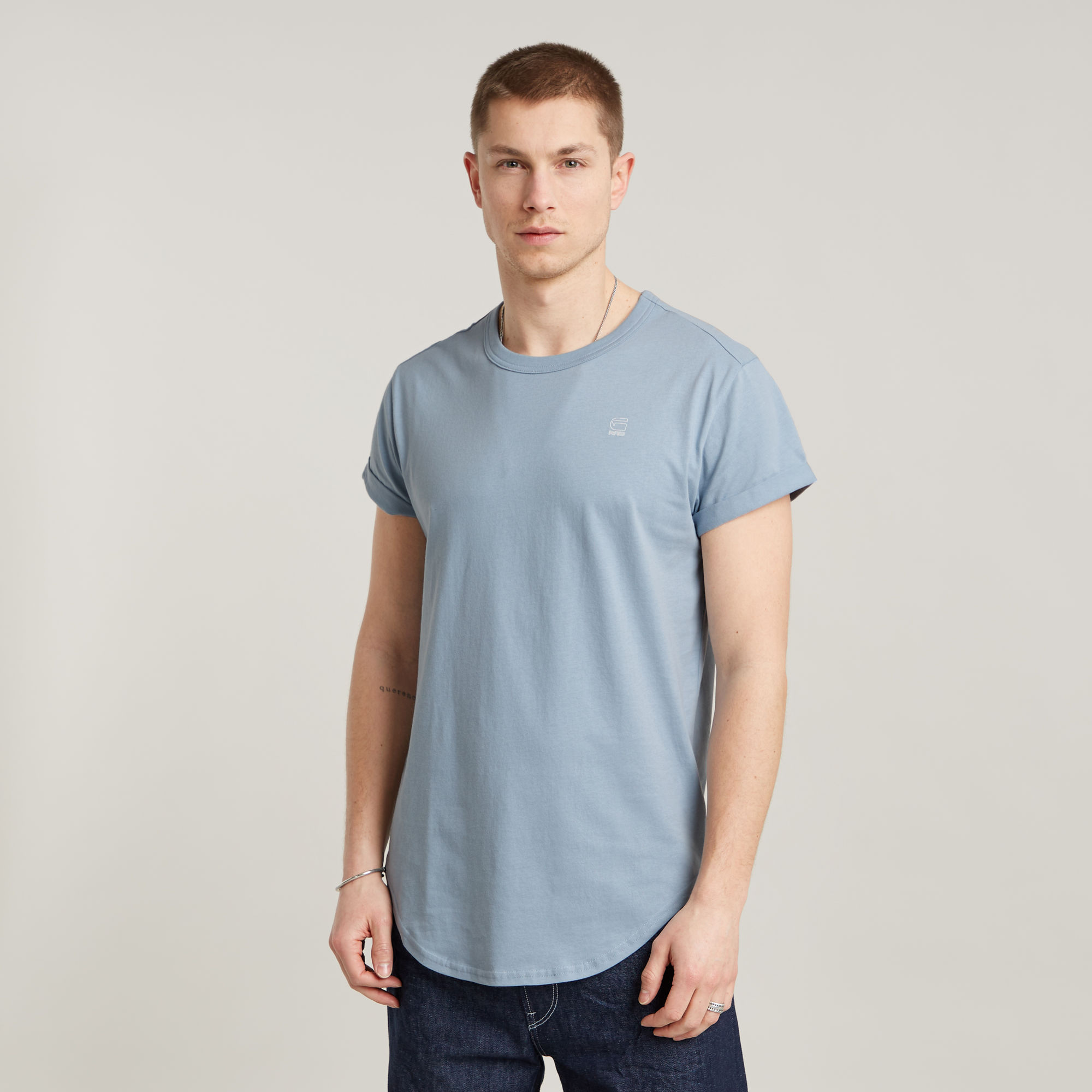 

Ductsoon Relaxed T-Shirt - Lichtblauw - Heren