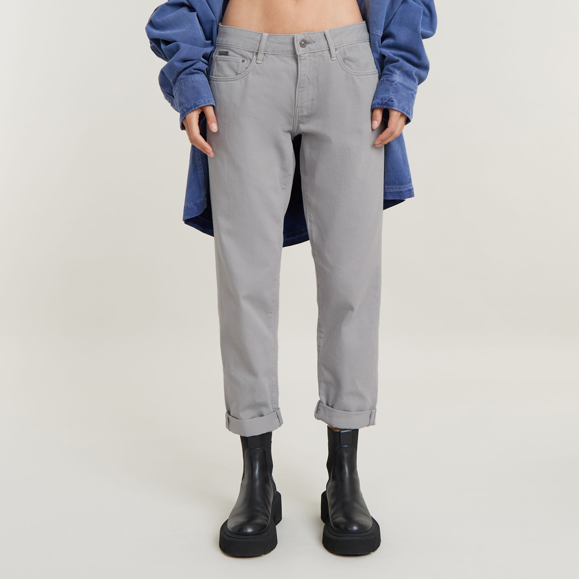 

Kate Boyfriend Jeans - Grijs - Dames