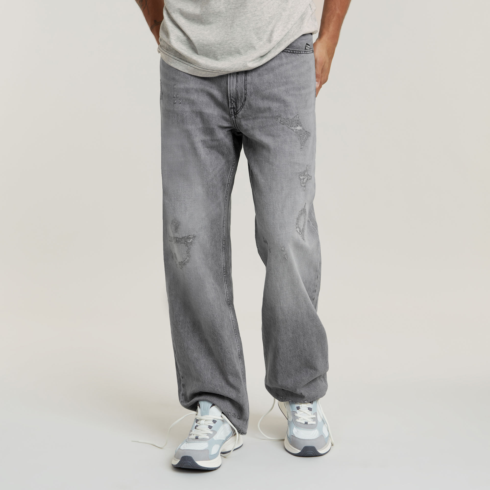 G-Star RAW Type 96 Loose Jeans Grijs Heren