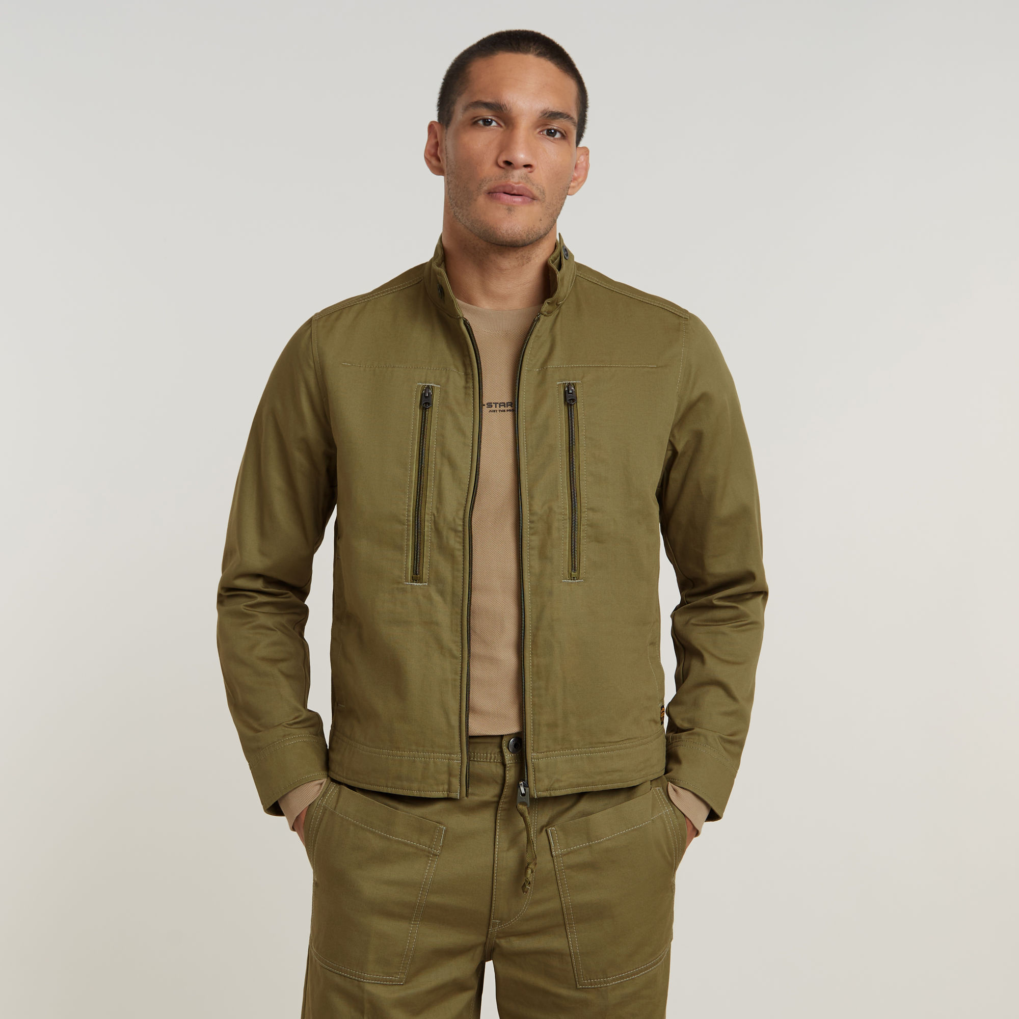 

Lightweight Deck Jacket - Green - Men