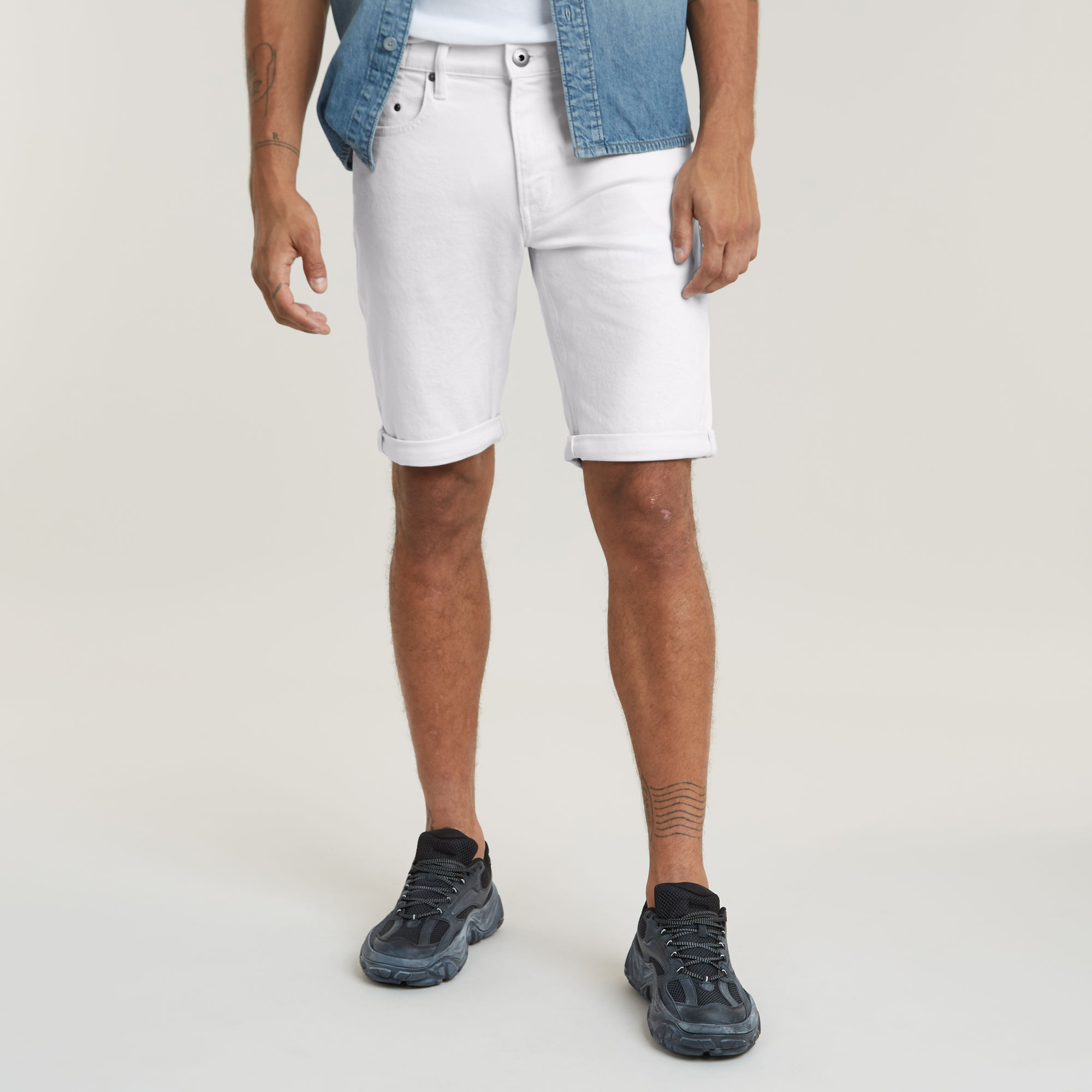 G-Star RAW Mosa Short Wit Heren