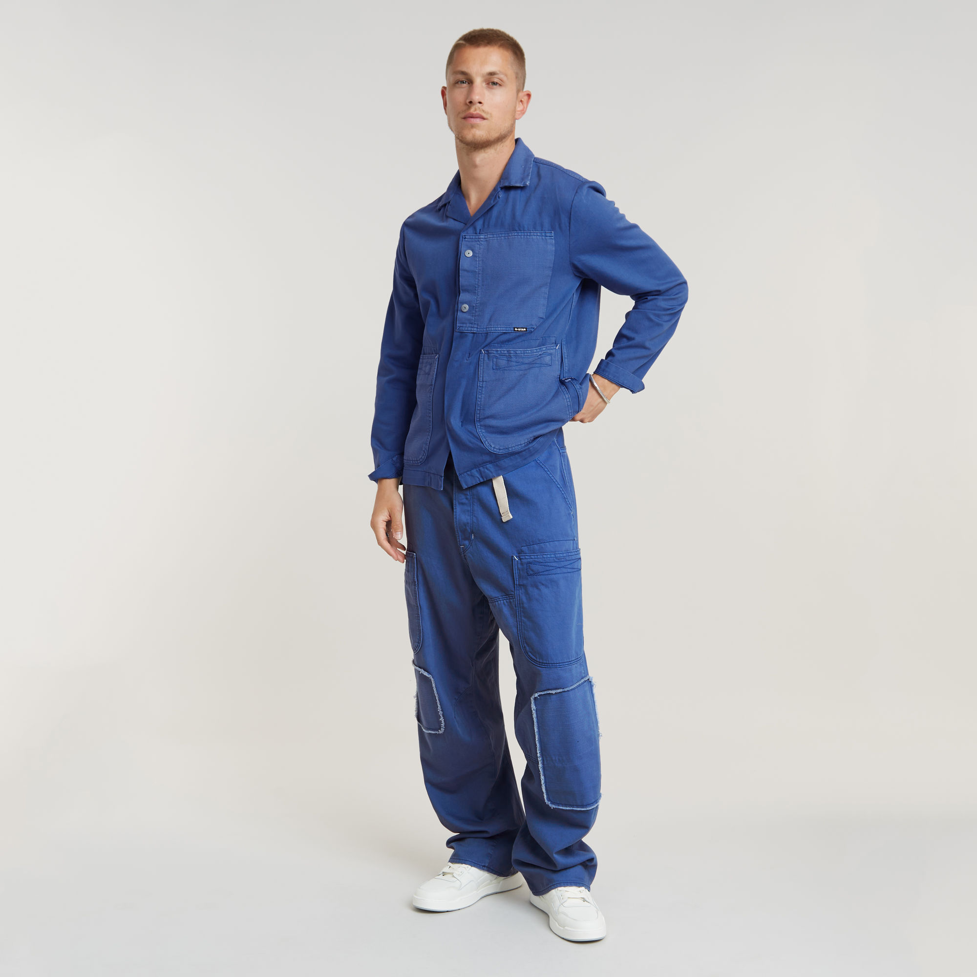 G-Star RAW Travail 3D Relaxed PM Jeans Midden blauw Heren
