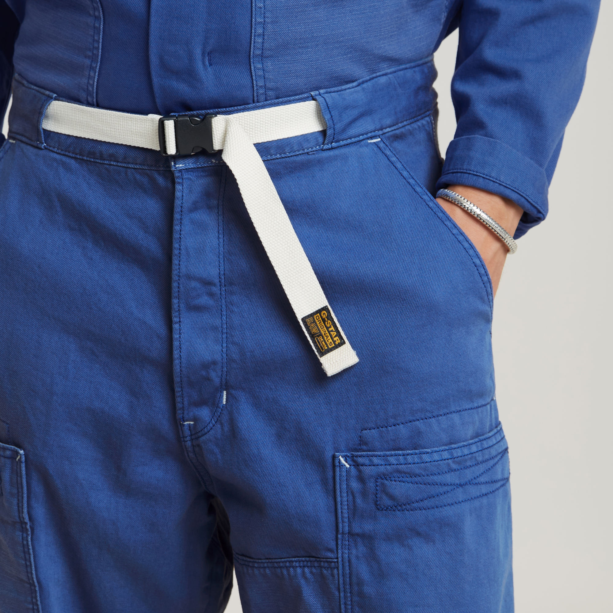 G-Star RAW Travail 3D Relaxed PM Jeans Midden blauw Heren