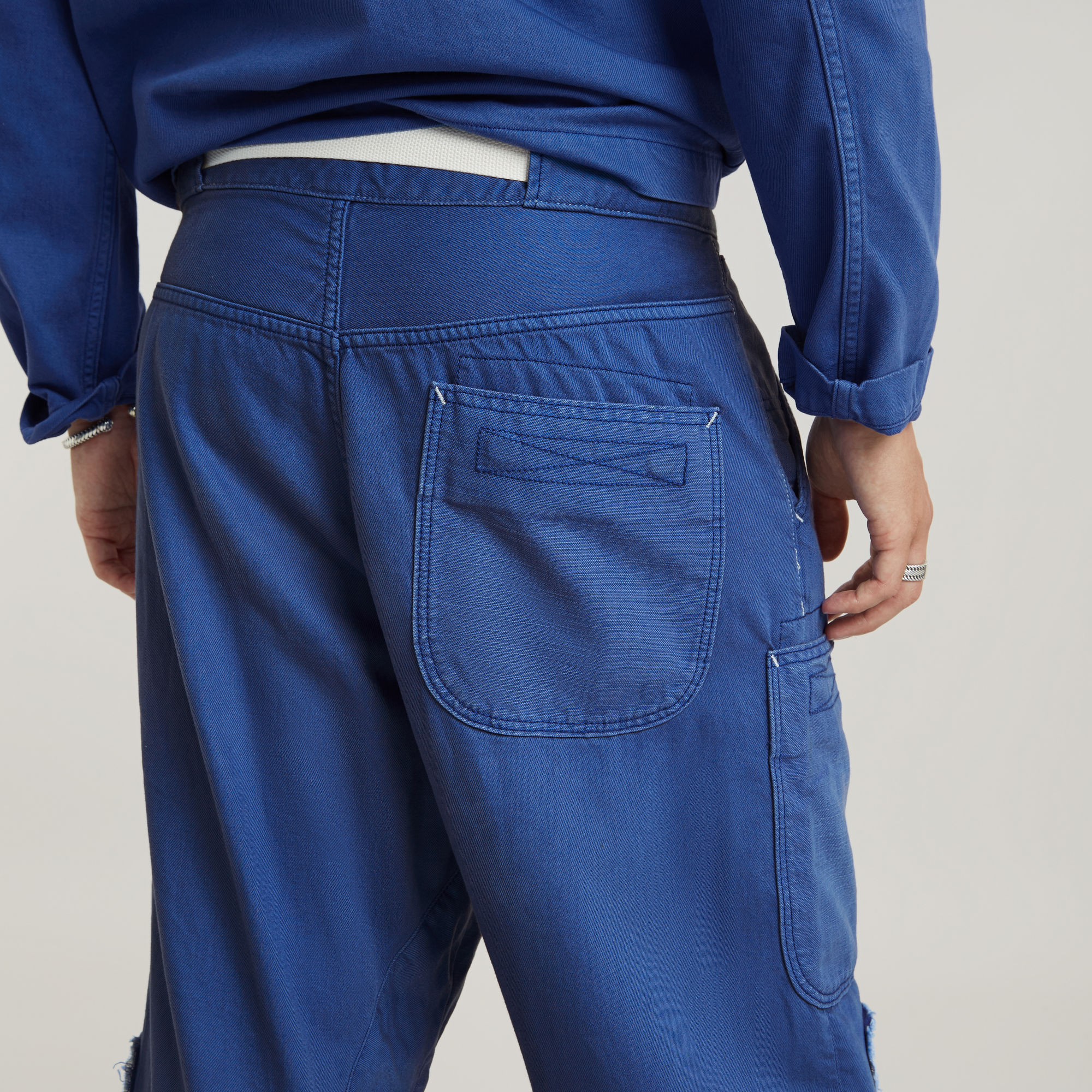 G-Star RAW Travail 3D Relaxed PM Jeans Midden blauw Heren