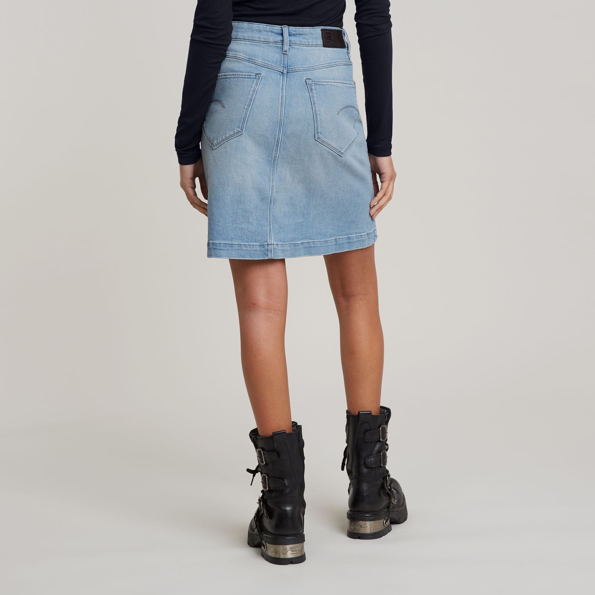 G-Star RAW Radar Rok Midden blauw Dames