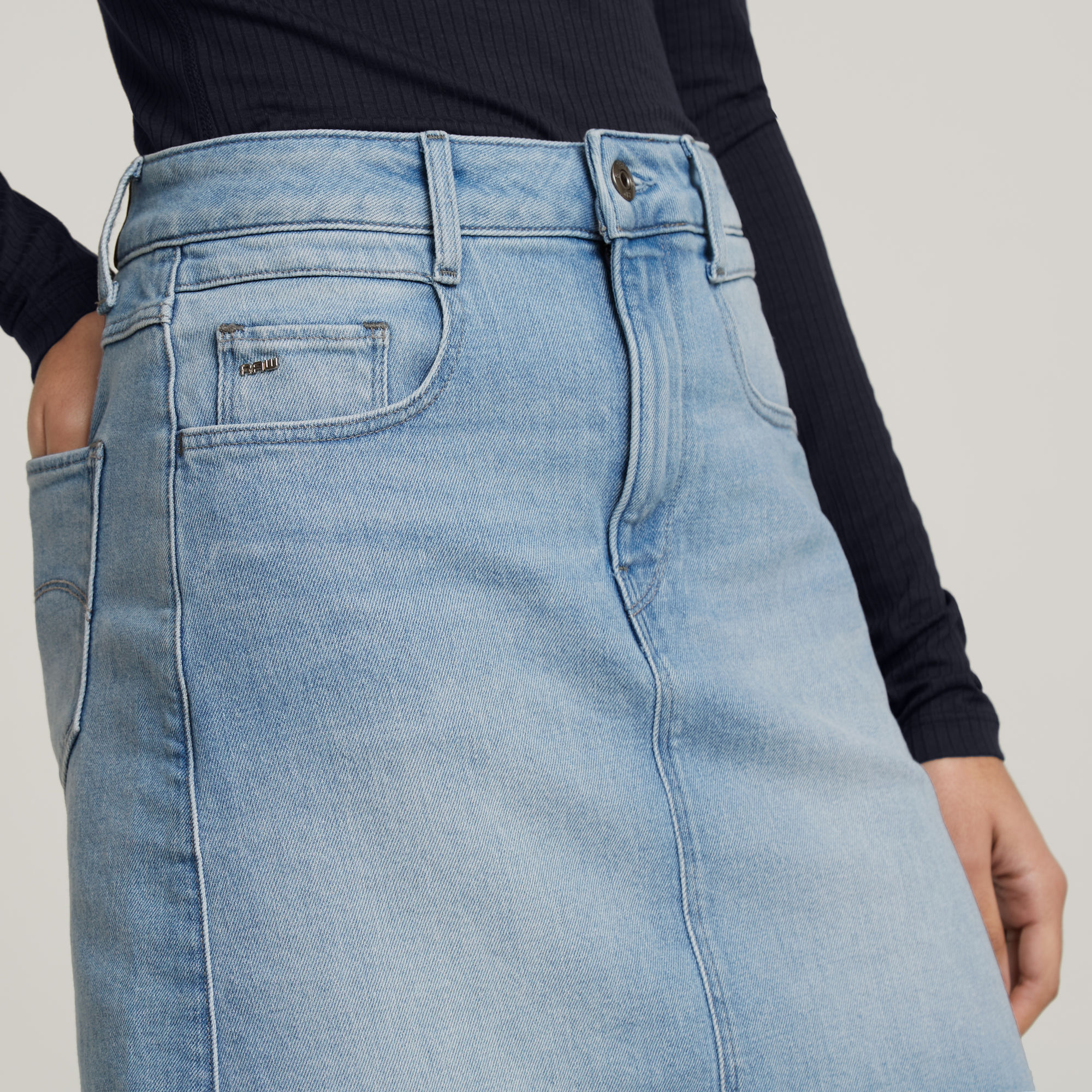 G-Star RAW Radar Rok Midden blauw Dames