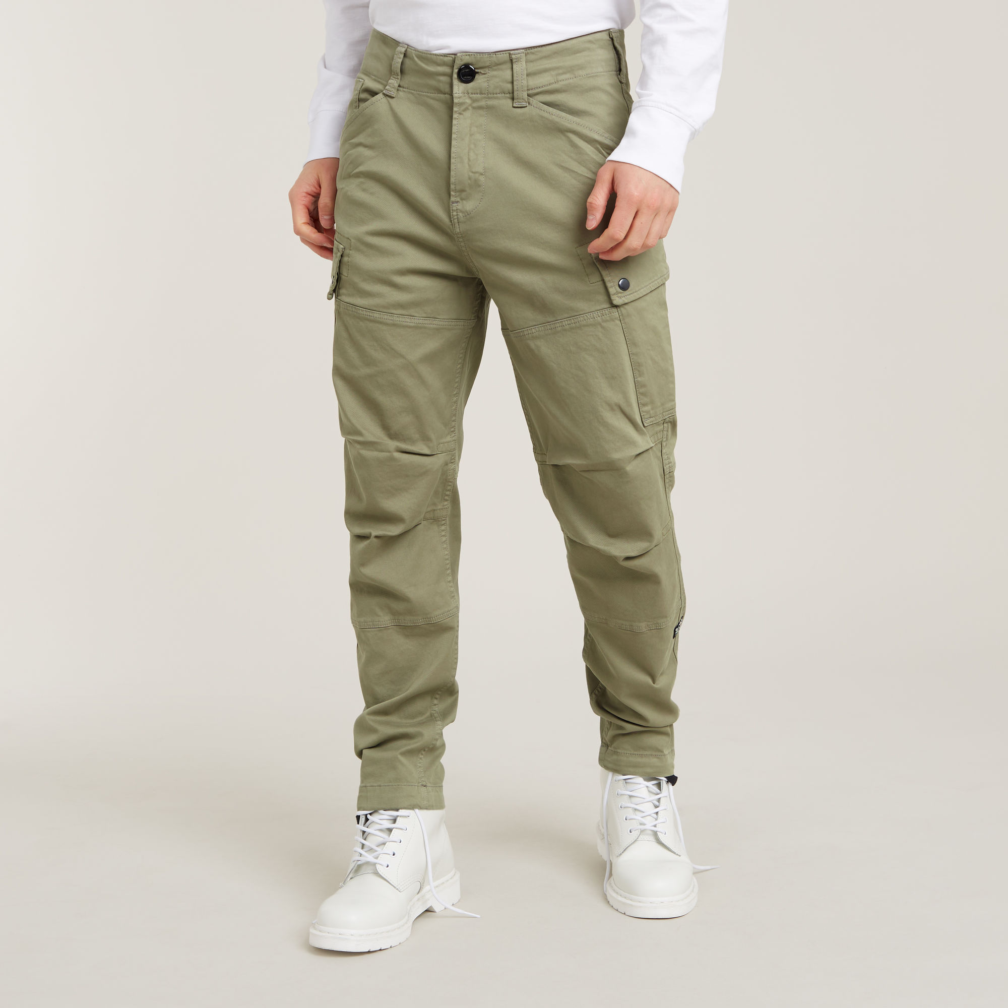 

Roxic Straight Tapered Cargo Pants - Green - Men