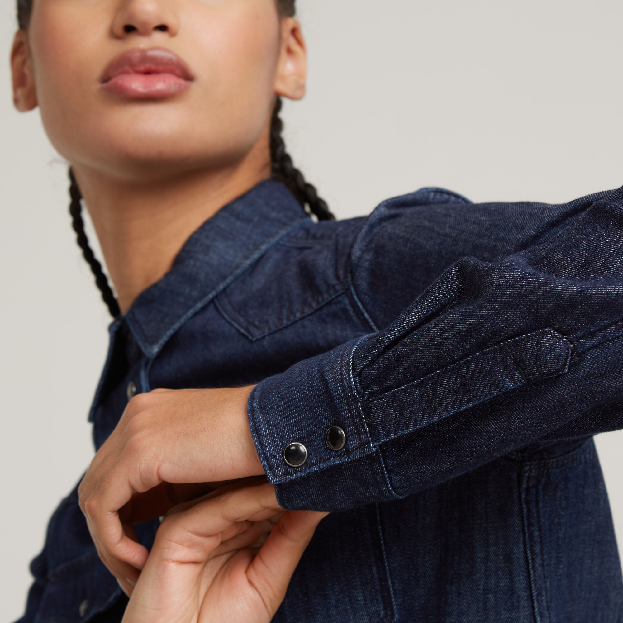 G-Star RAW 3301 Shirt Donkerblauw Dames