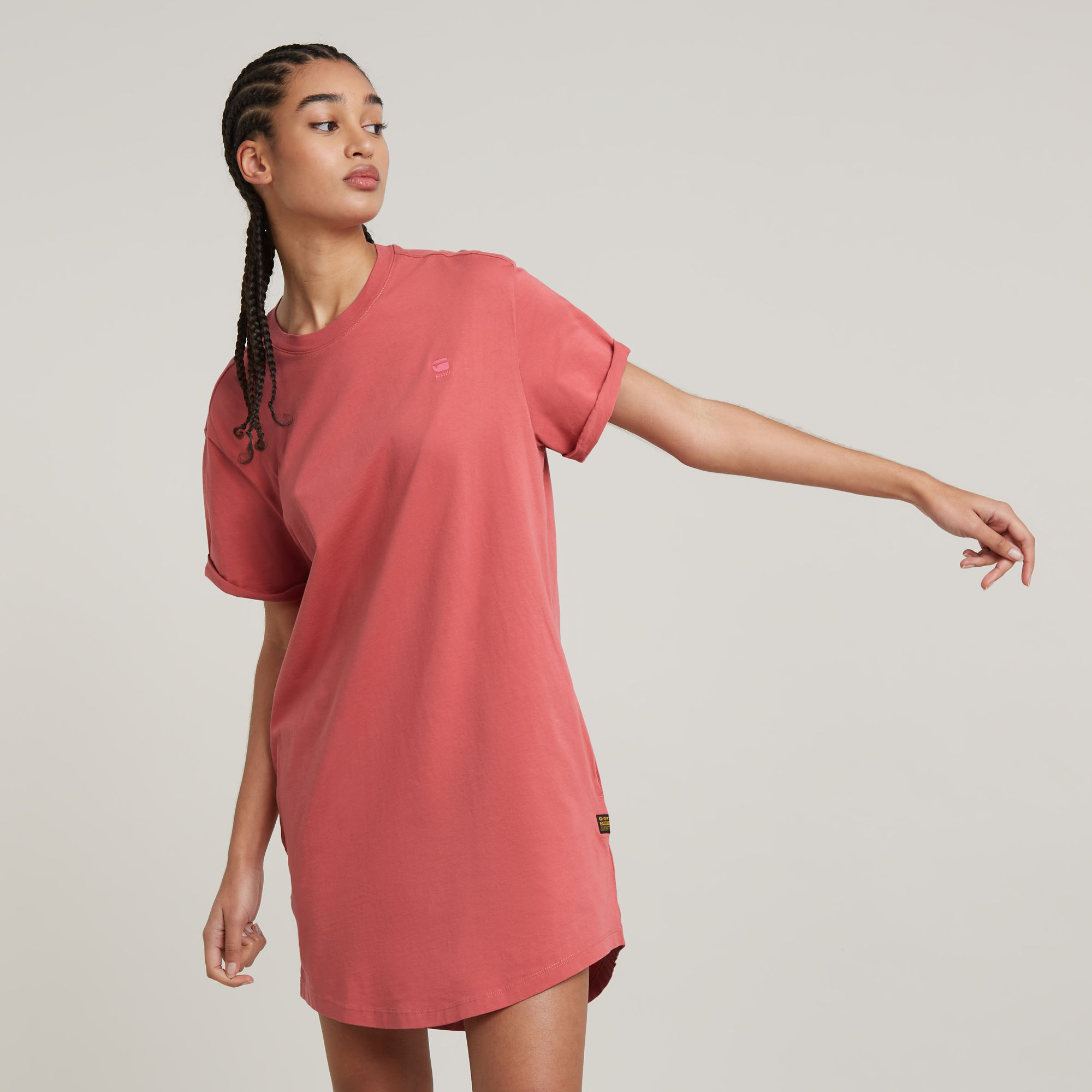 

Lash Fem Loose Kleid - Pink - Damen
