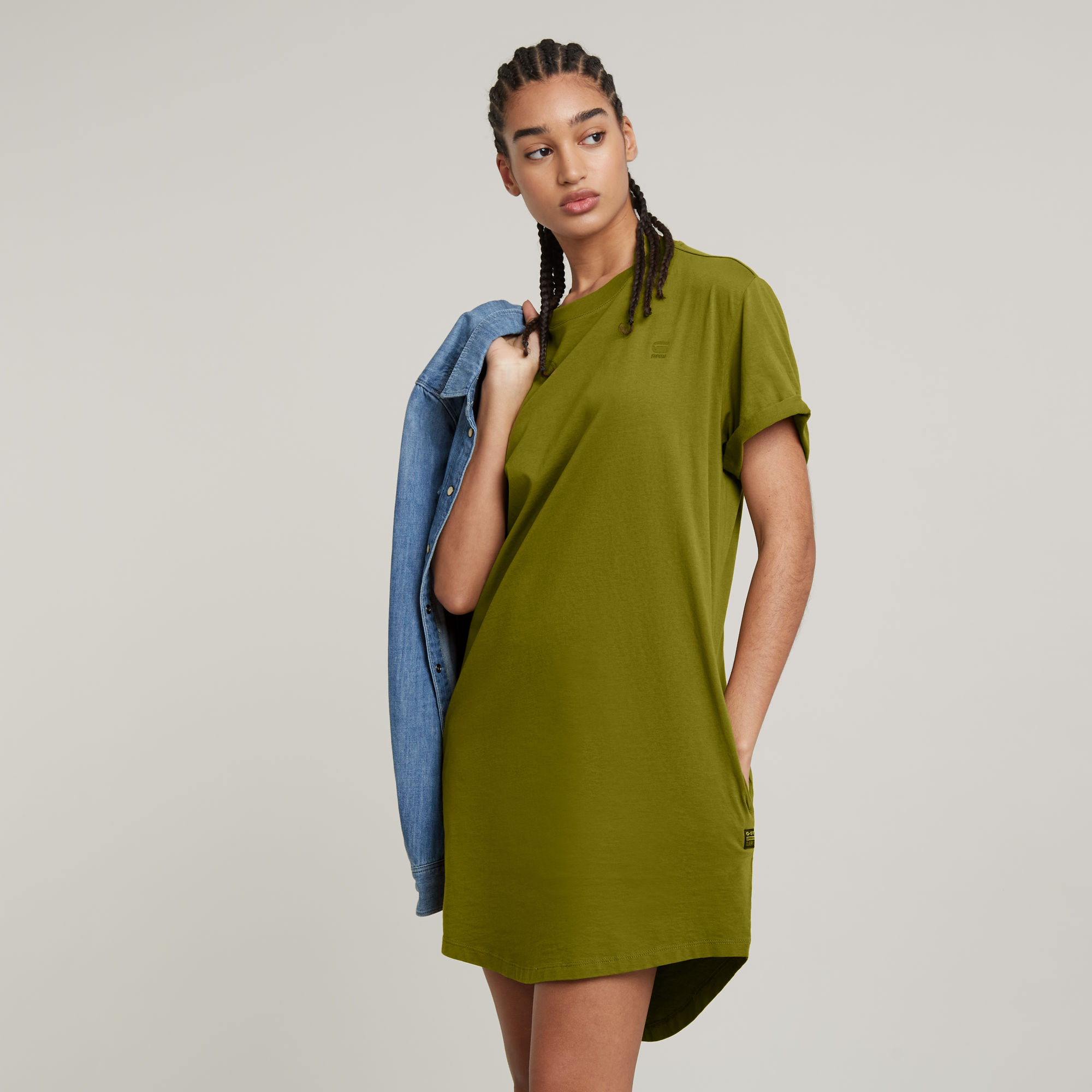 

Lash Fem Loose Dress - Green - Women