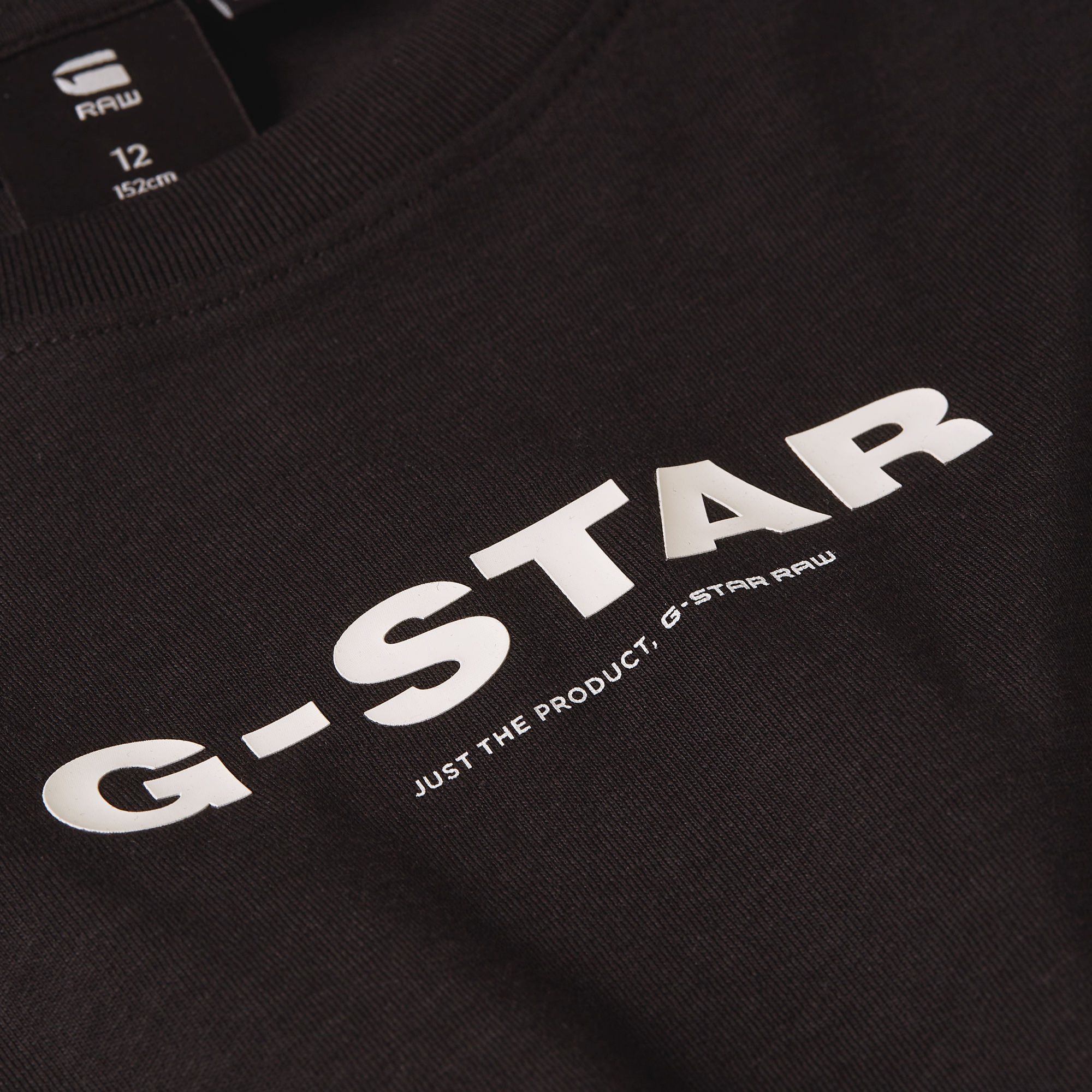 G-Star RAW Kids T-Shirt Loose Zwart jongens