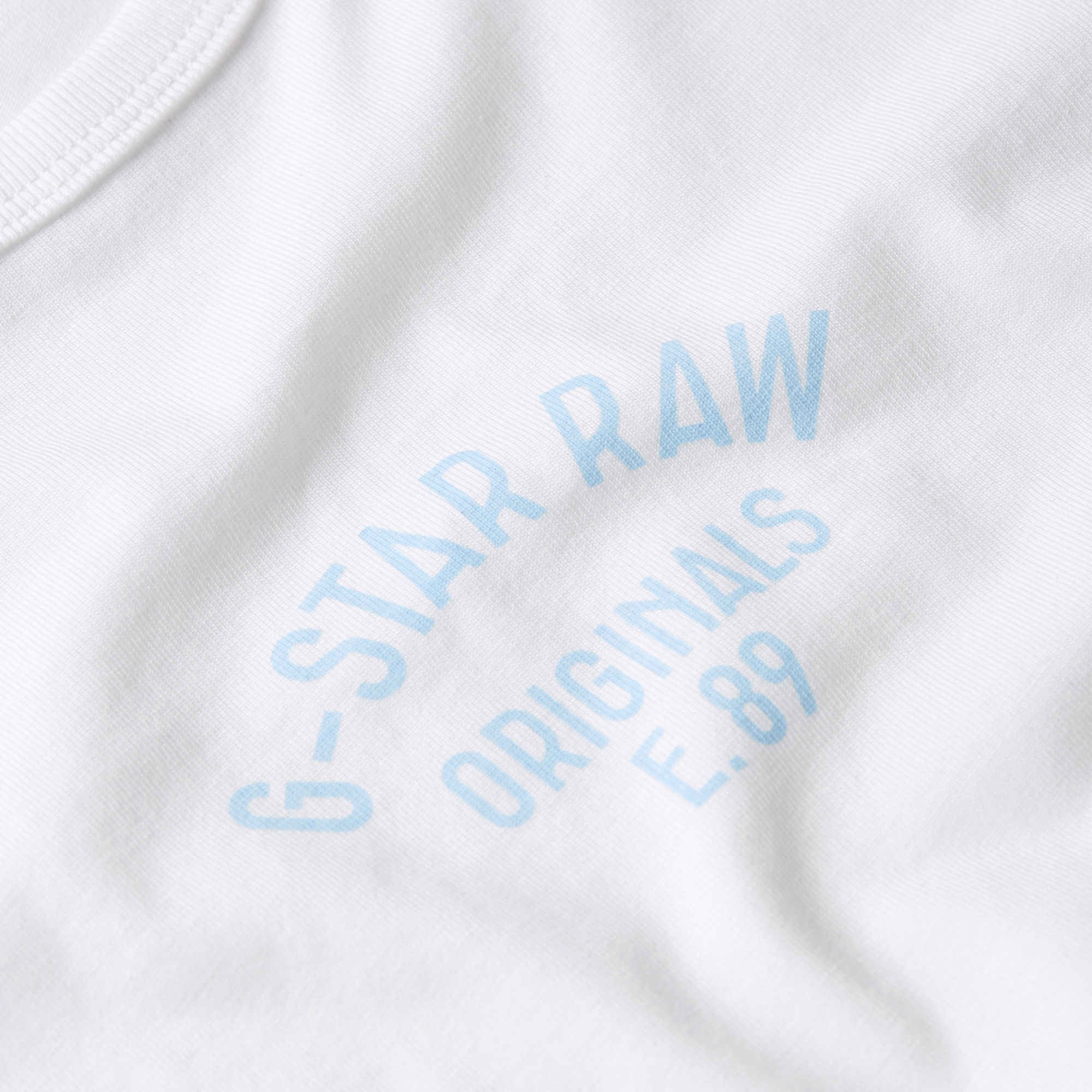 G-Star RAW Kids T-Shirt Slim Wit meisjes