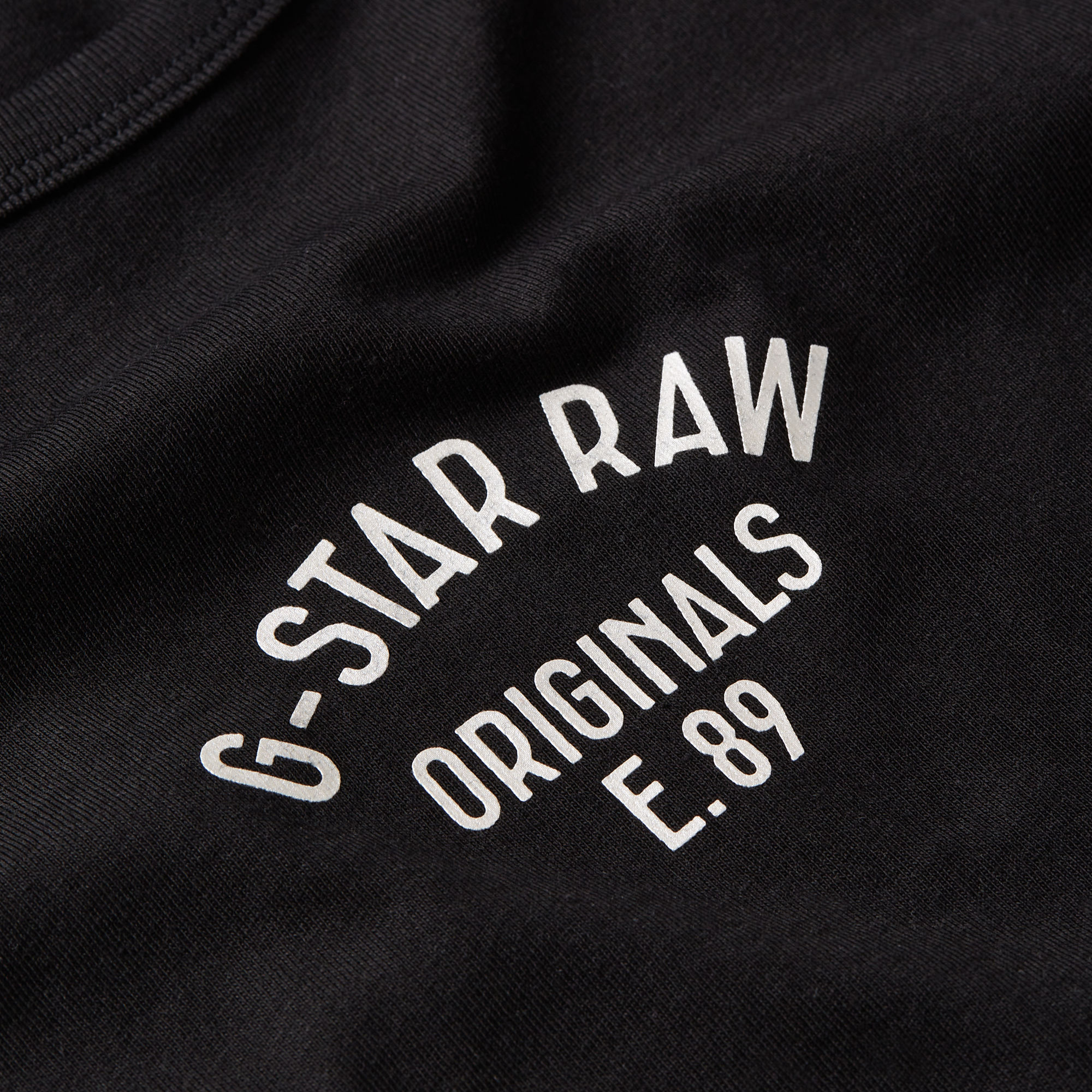 G-Star RAW Kids T-Shirt Slim Zwart meisjes