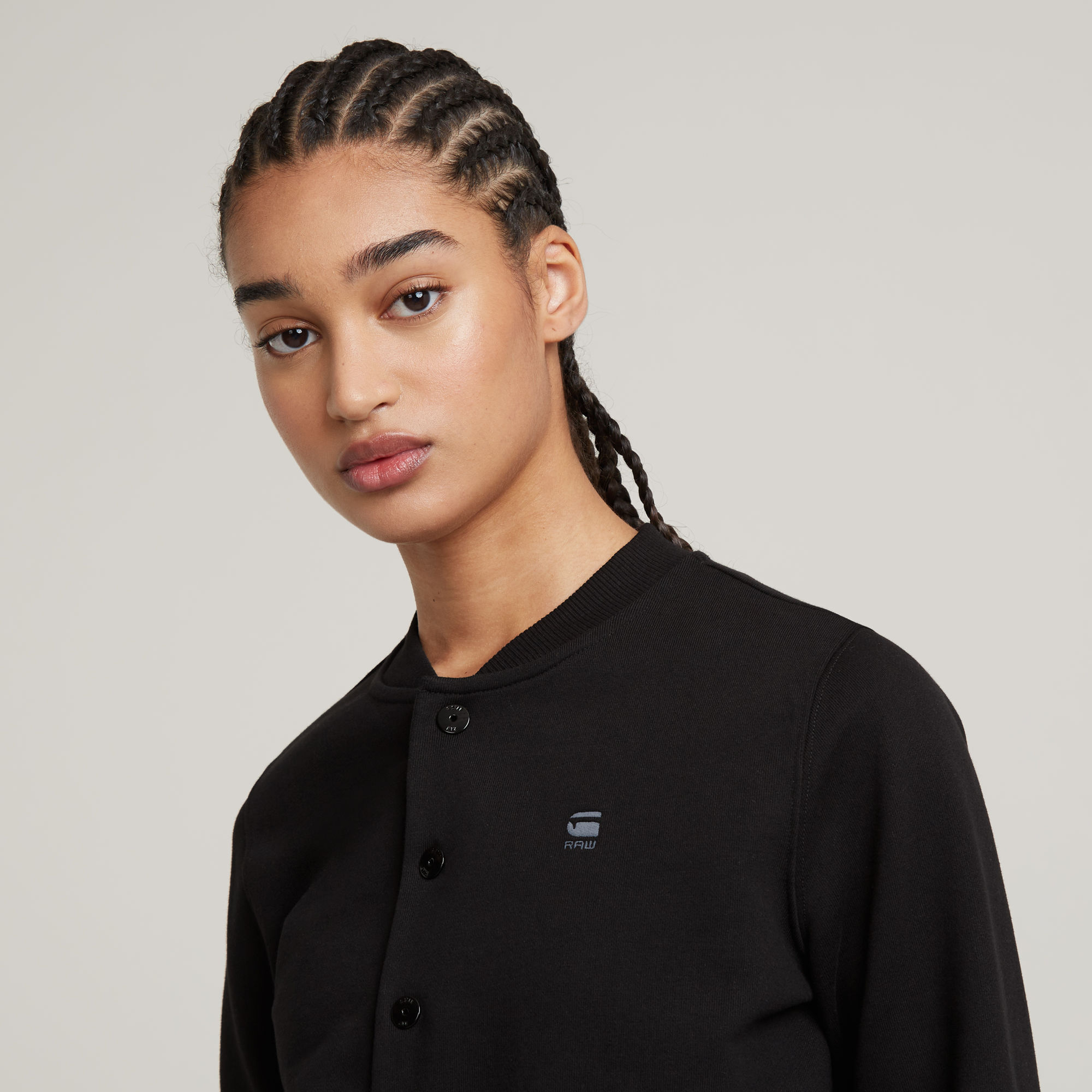 G-Star RAW Sweater Bomberjack Zwart Dames